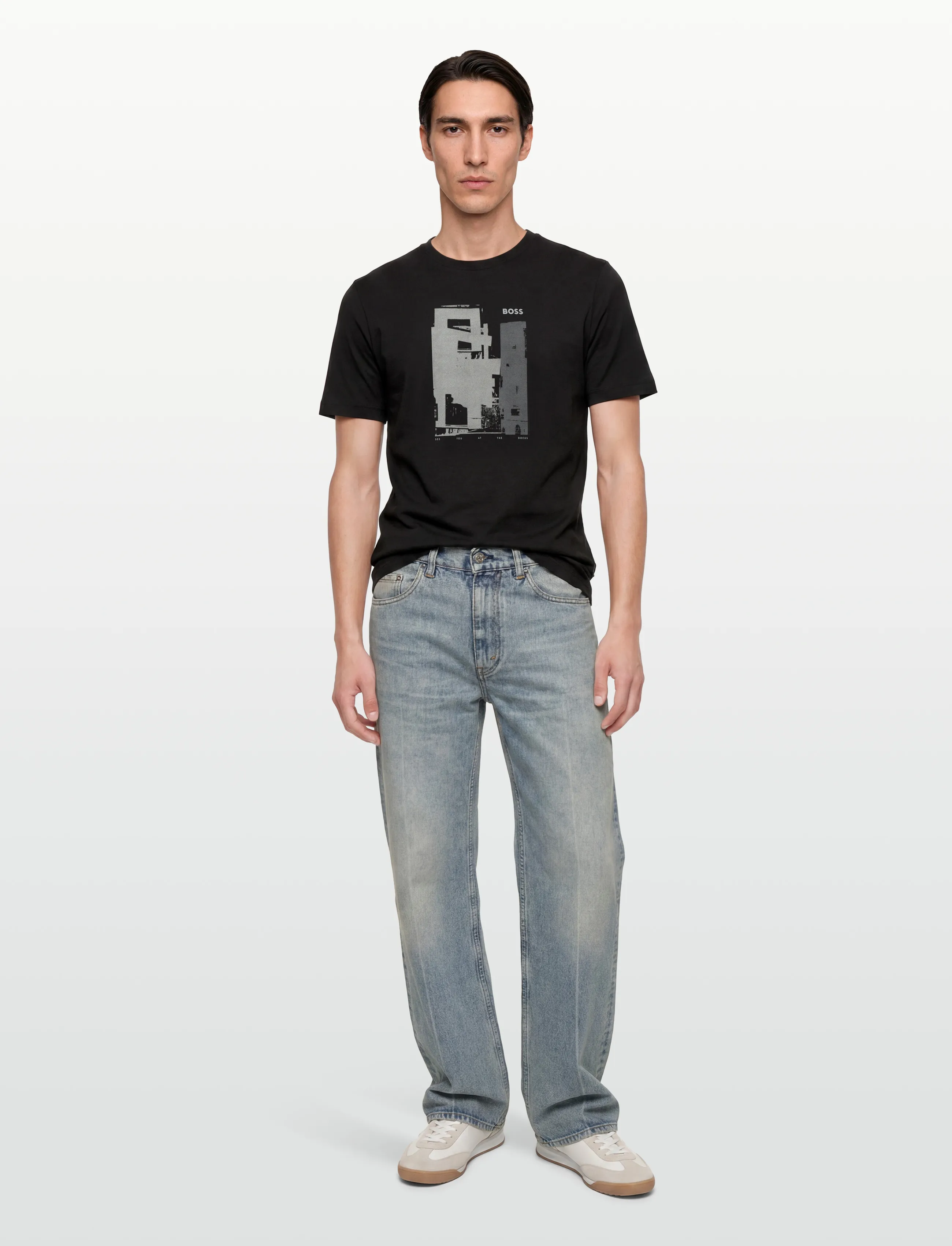 BOSS - Te_Imprint - black - 0