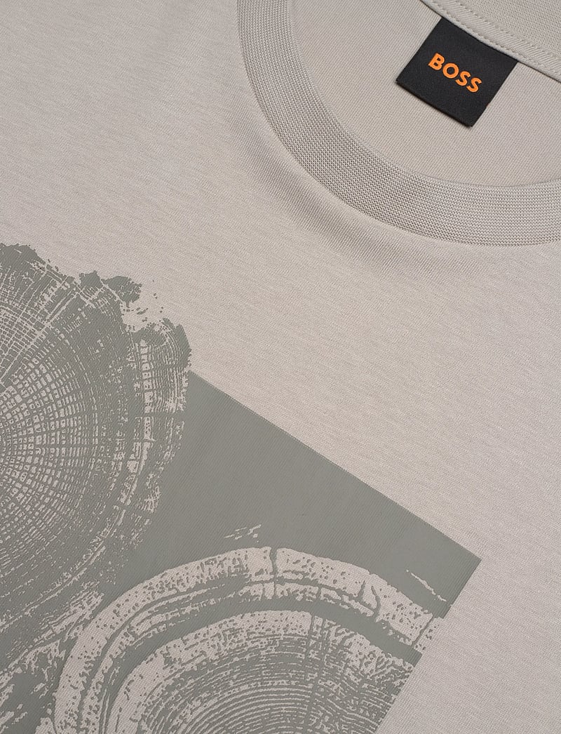 BOSS - Te_Imprint - lühikeste varrukatega t-särgid - open grey - 2