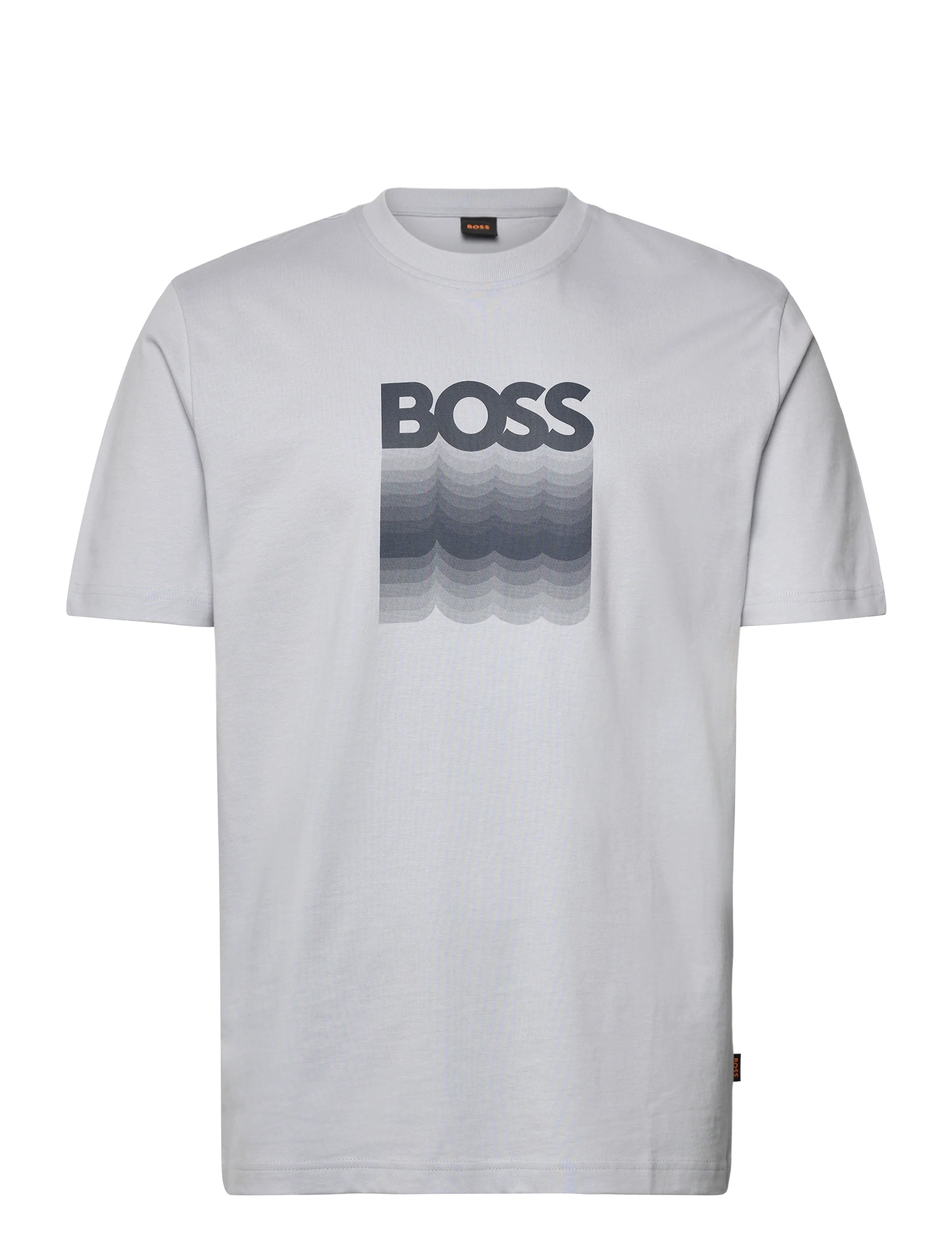 BOSS Te_Insignia - Clothing - LIGHT/PASTEL GREY / grey