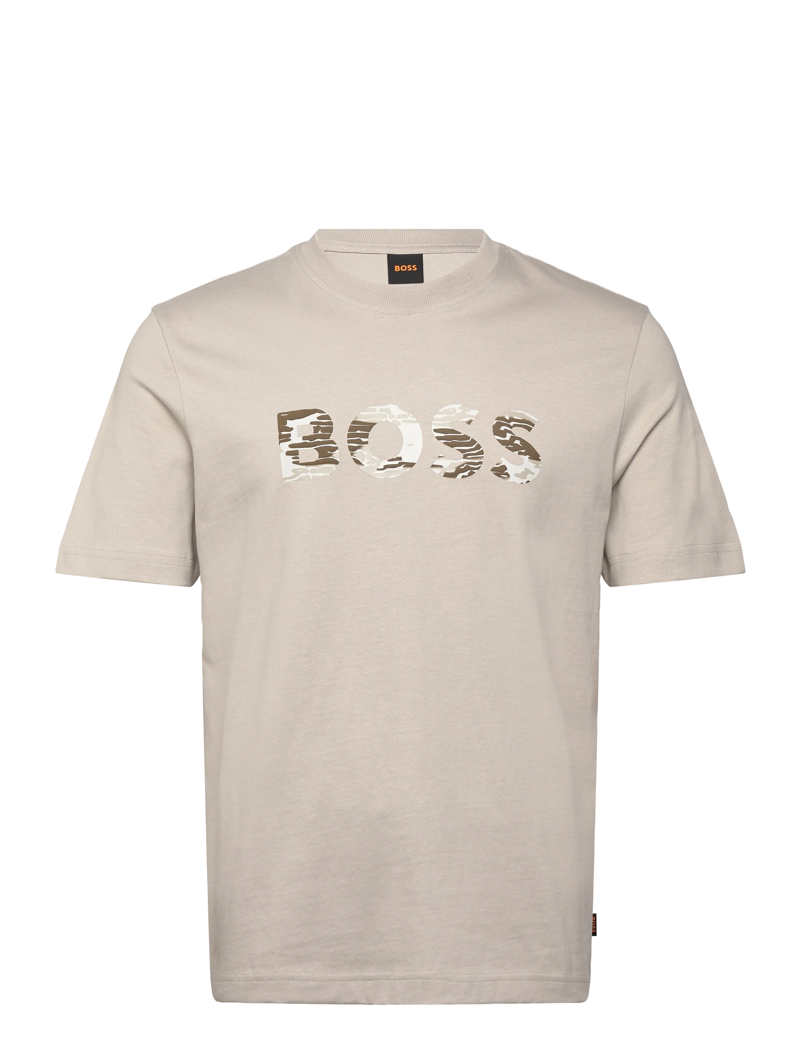 BOSS Te_Insignia - BOSS - OPEN GREY / beige