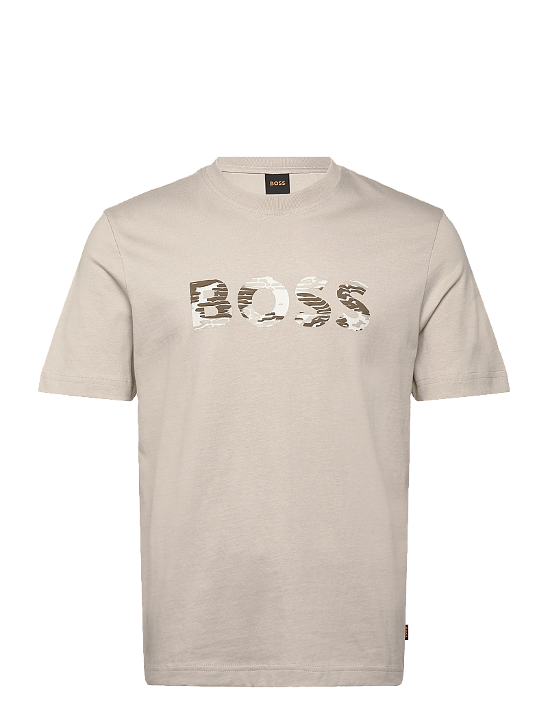 BOSS - Te_Insignia - kurzärmelig - open grey - 0