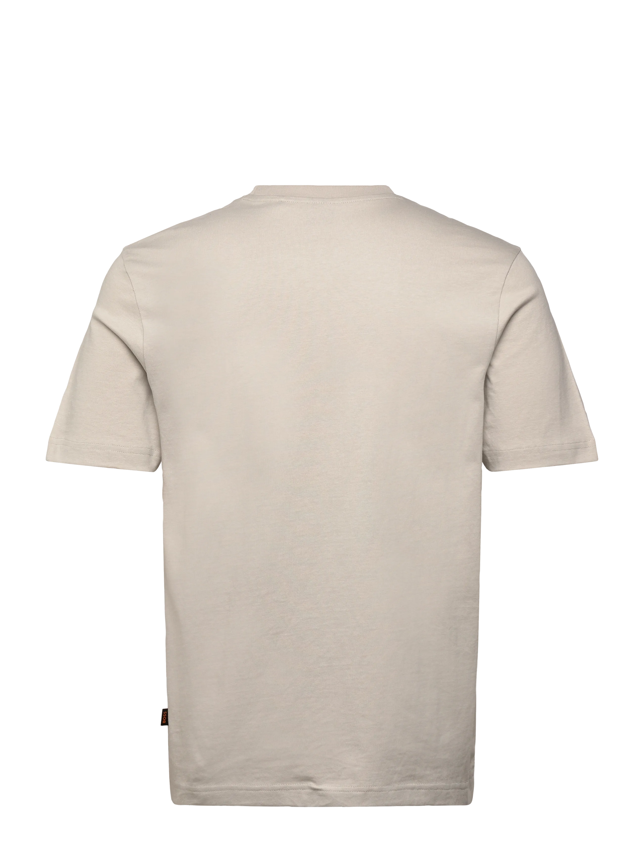 BOSS - Te_Insignia - short-sleeved t-shirts - open grey - 1
