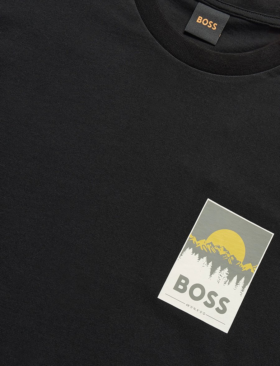 BOSS - Te_Plain - kurzärmelig - black - 2