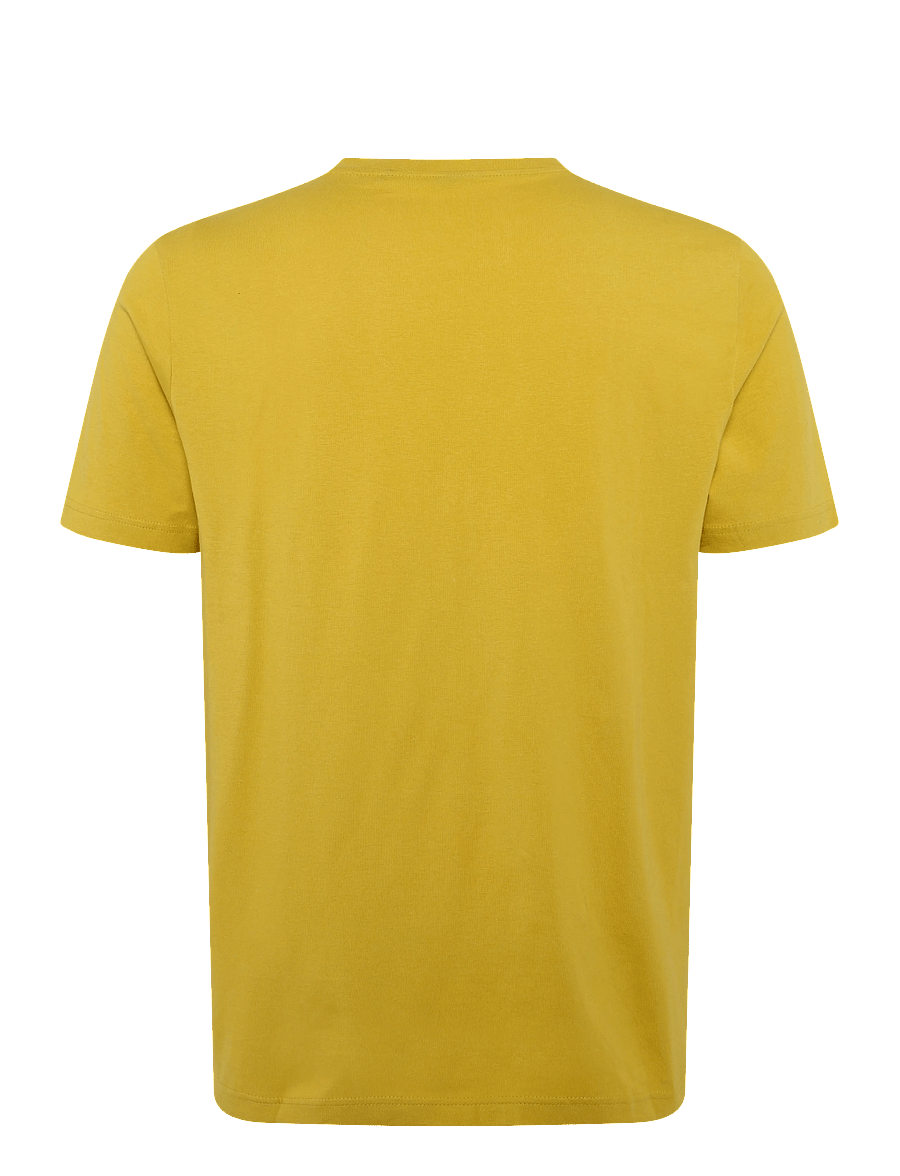 BOSS - Te_Plain - kurzärmelige t-shirts - medium yellow - 2
