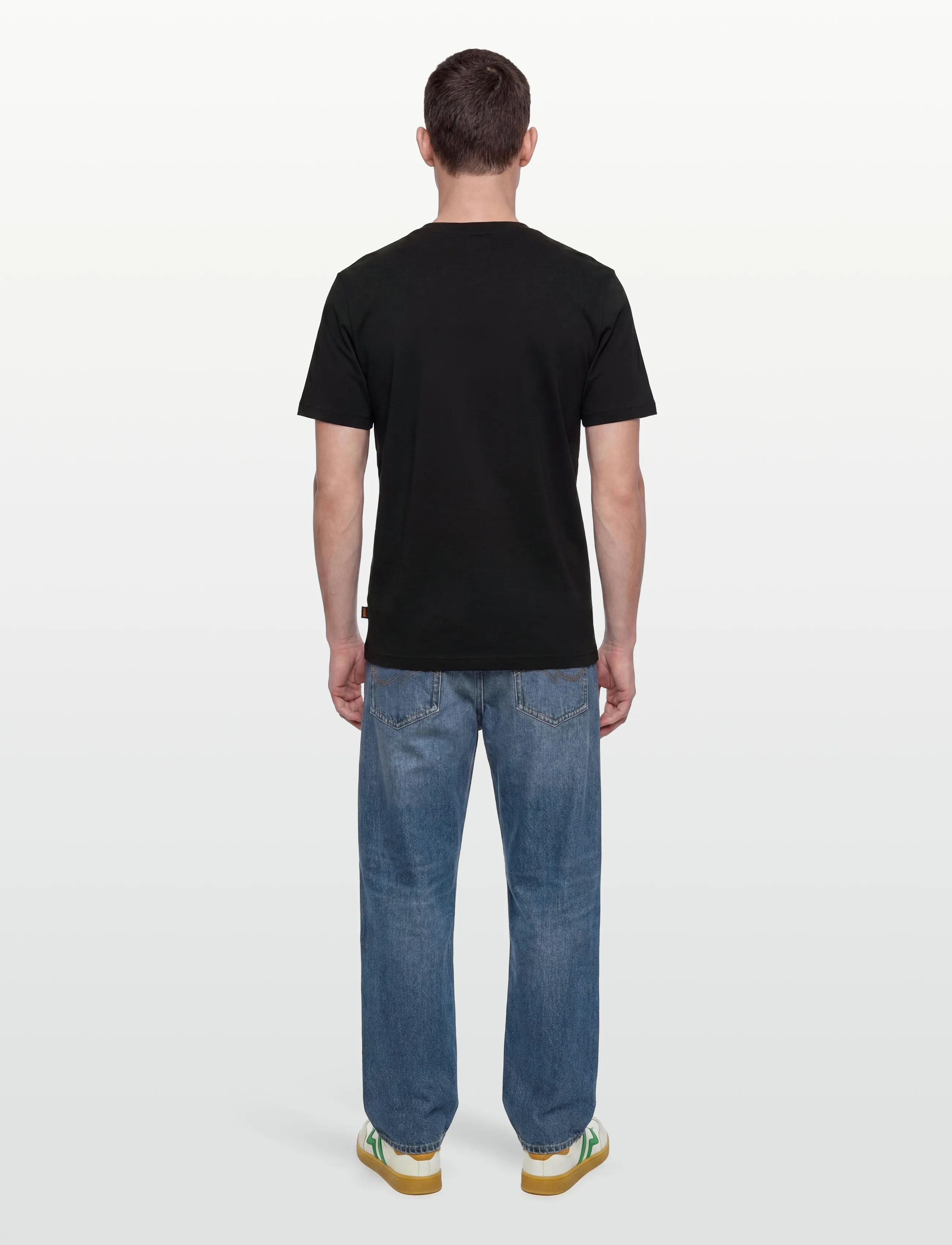 BOSS - Te_Cover - kortærmede t-shirts - black - 4