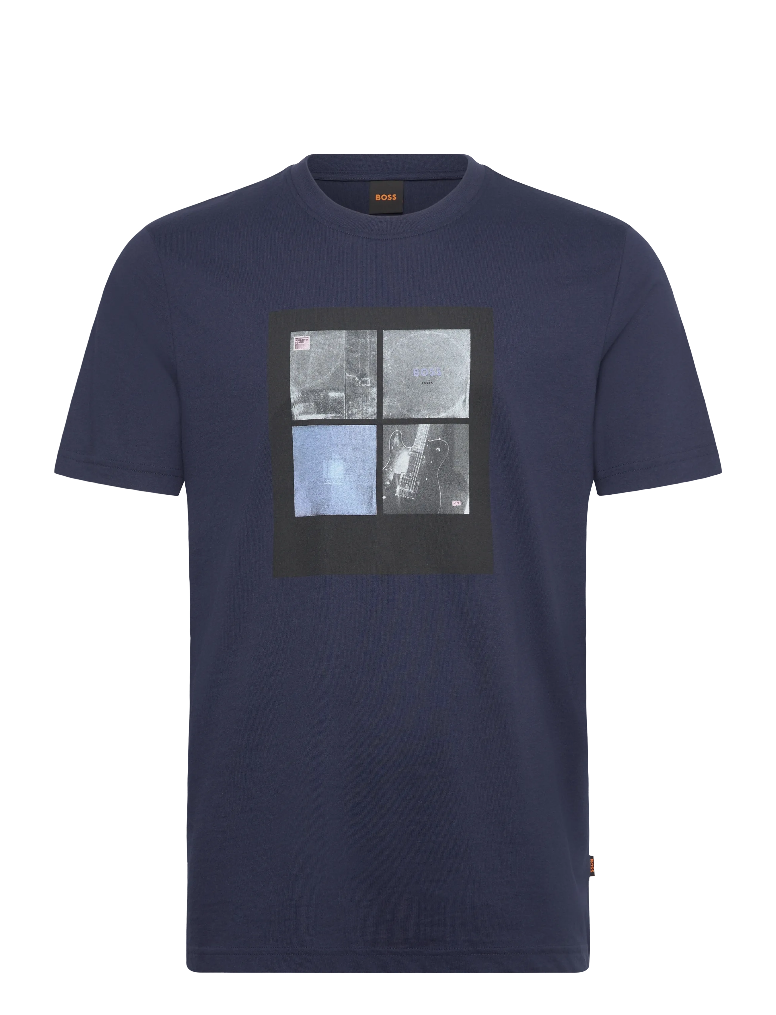 BOSS Te_Cover - 4 for 3 - OPEN BLUE / navy