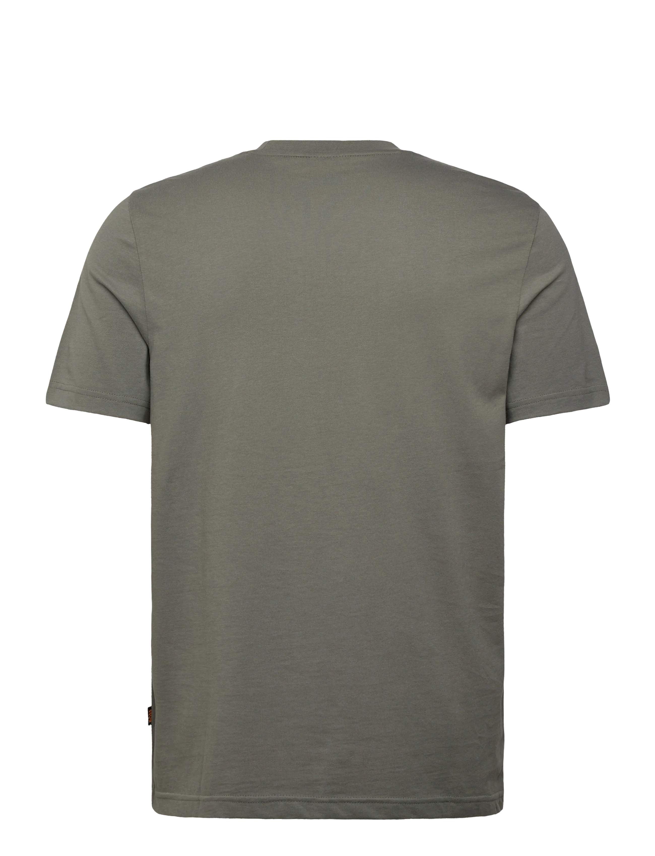 BOSS - Te_Cover - short-sleeved t-shirts - open grey - 1