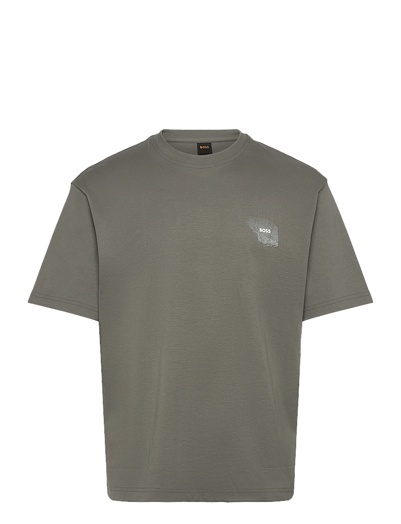 BOSS - Te_Citylights - lühikeste varrukatega t-särgid - open grey - 1