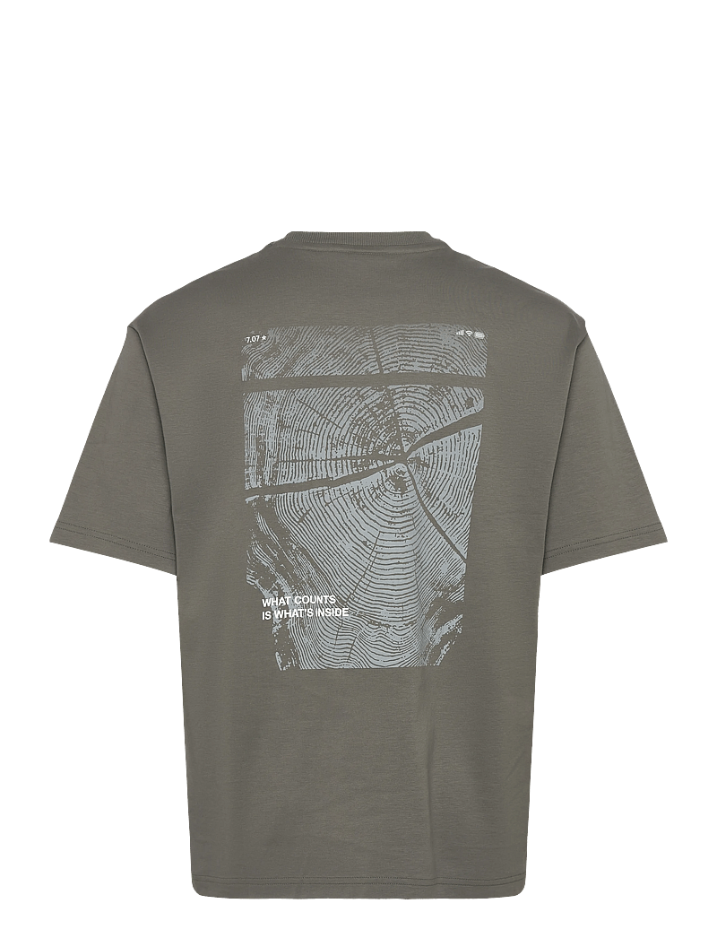 BOSS - Te_Citylights - lühikeste varrukatega t-särgid - open grey - 2