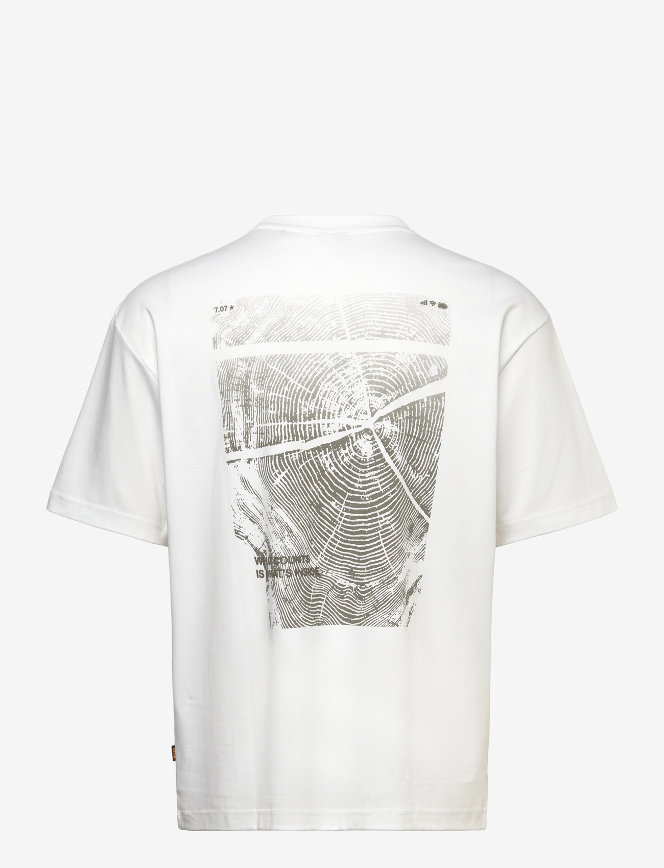 BOSS - Te_Citylights - kortærmede t-shirts - white - 1
