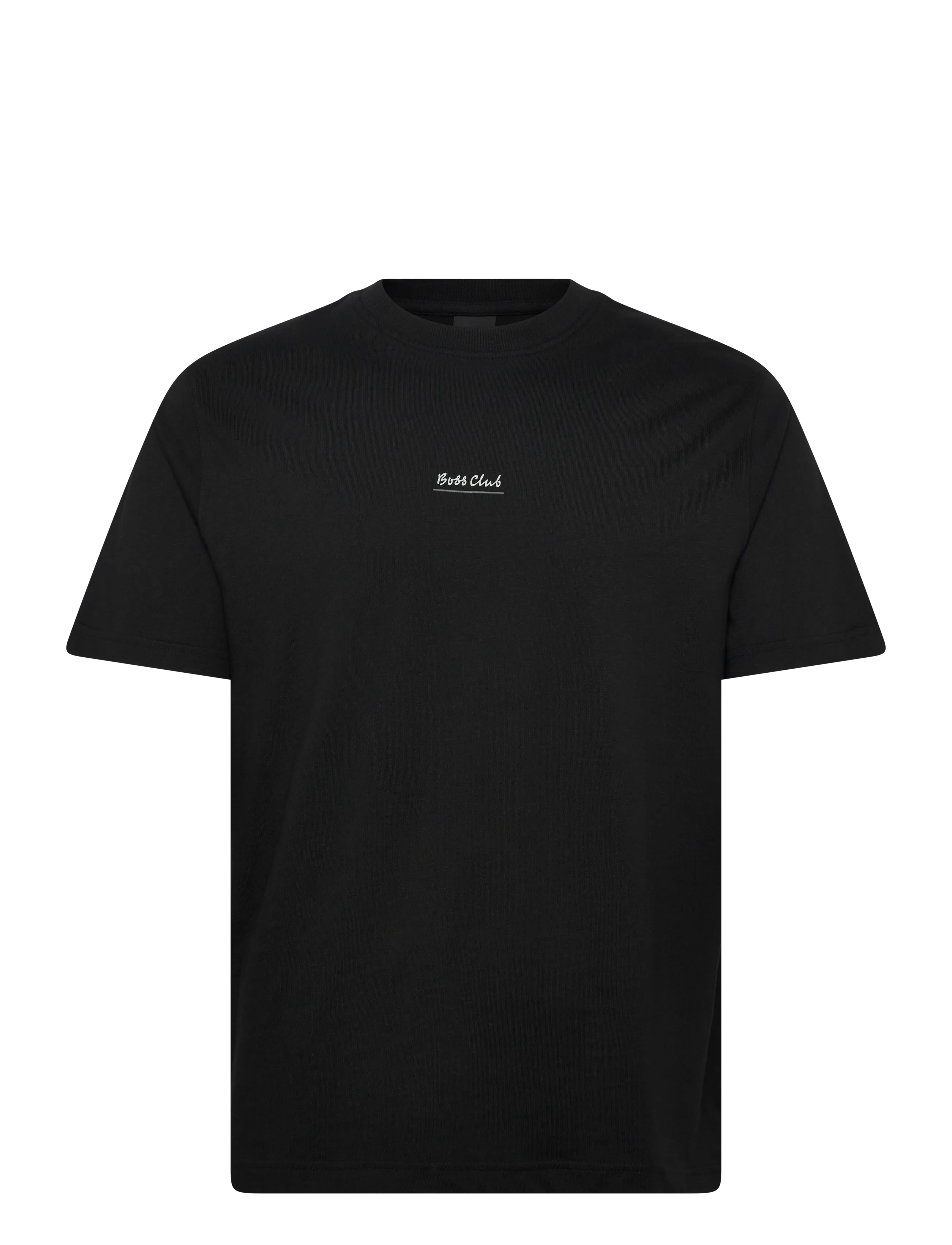 BOSS Te_BossClub - Summer savings - BLACK / black