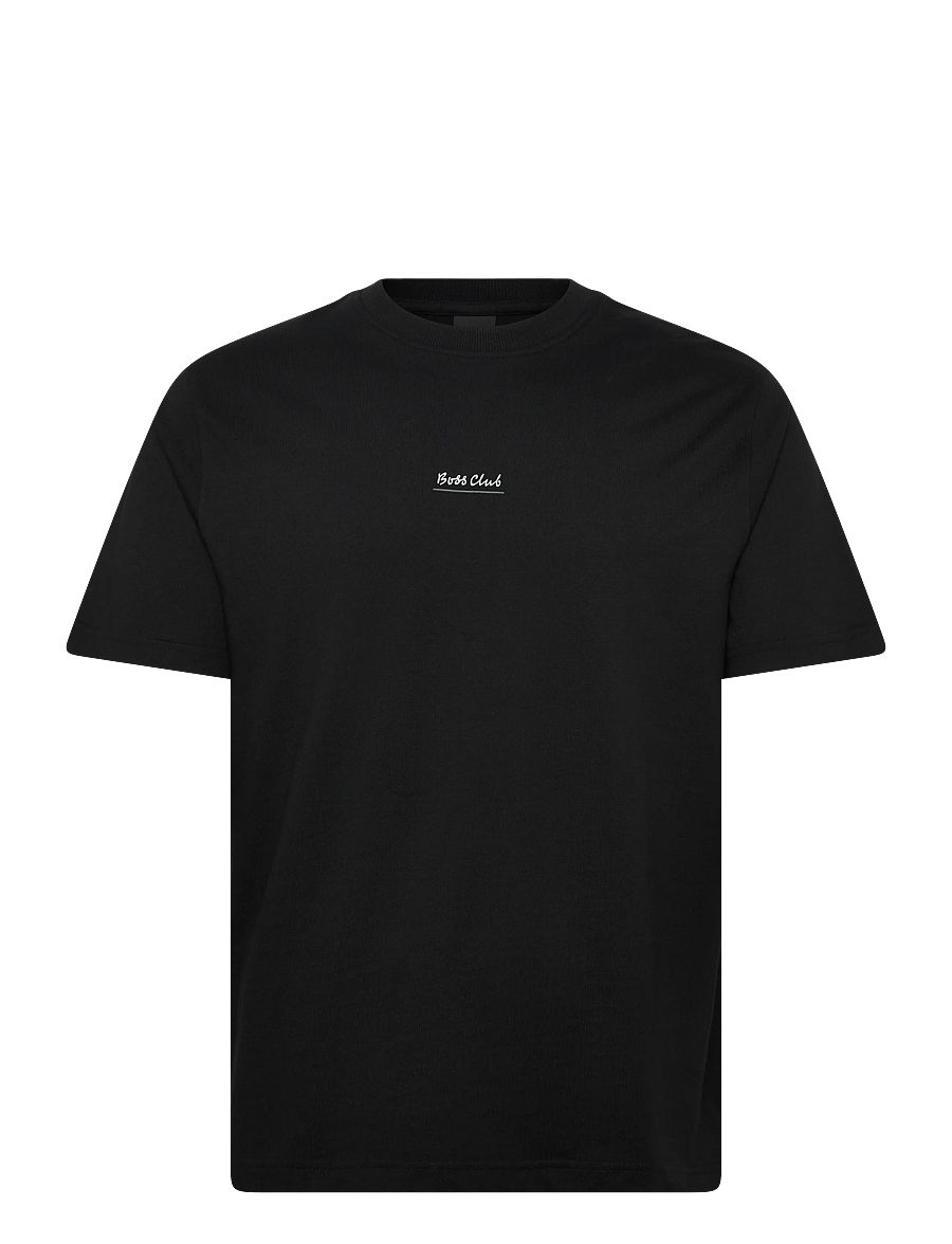 BOSS - Te_BossClub - kortærmede t-shirts - black - 0