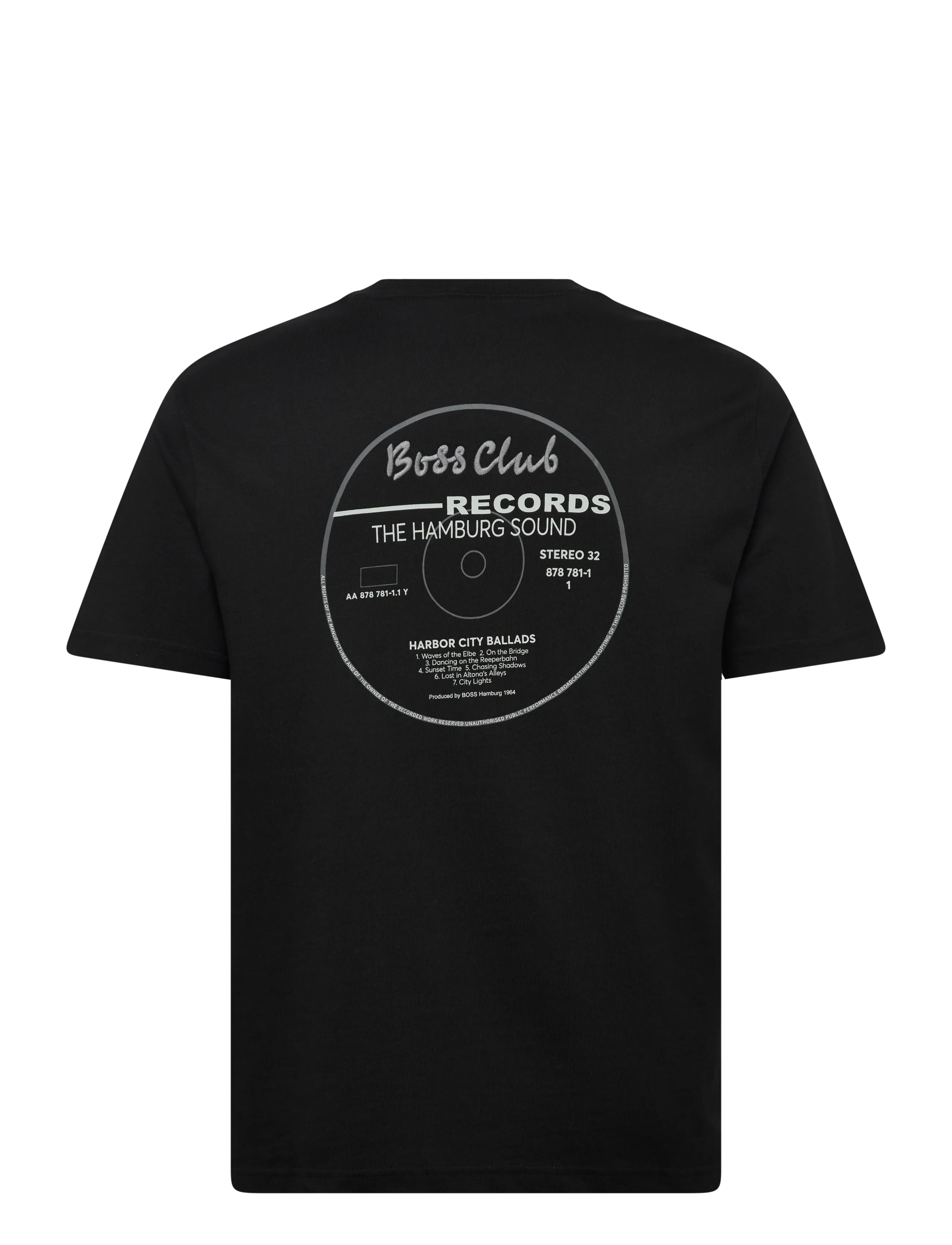 BOSS - Te_BossClub - kurzärmelige - black - 1
