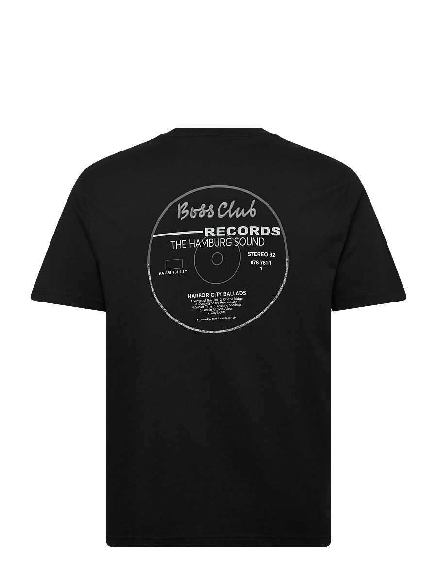 BOSS - Te_BossClub - kortærmede t-shirts - black - 1