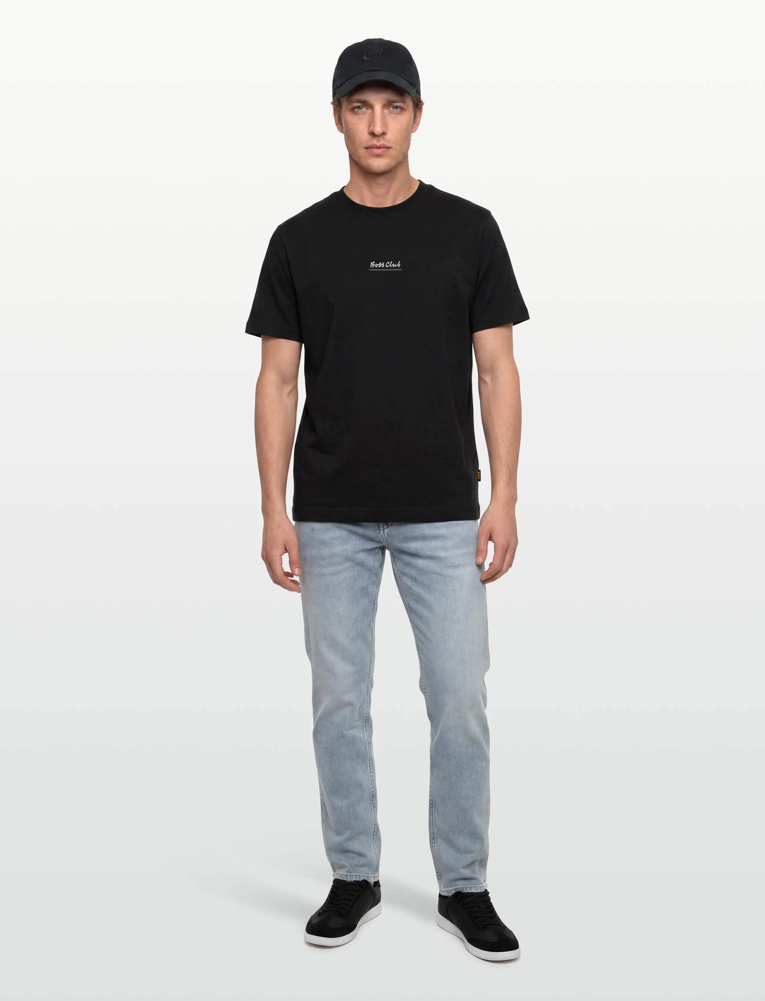 BOSS Te_BossClub - T-särgid - BLACK / black