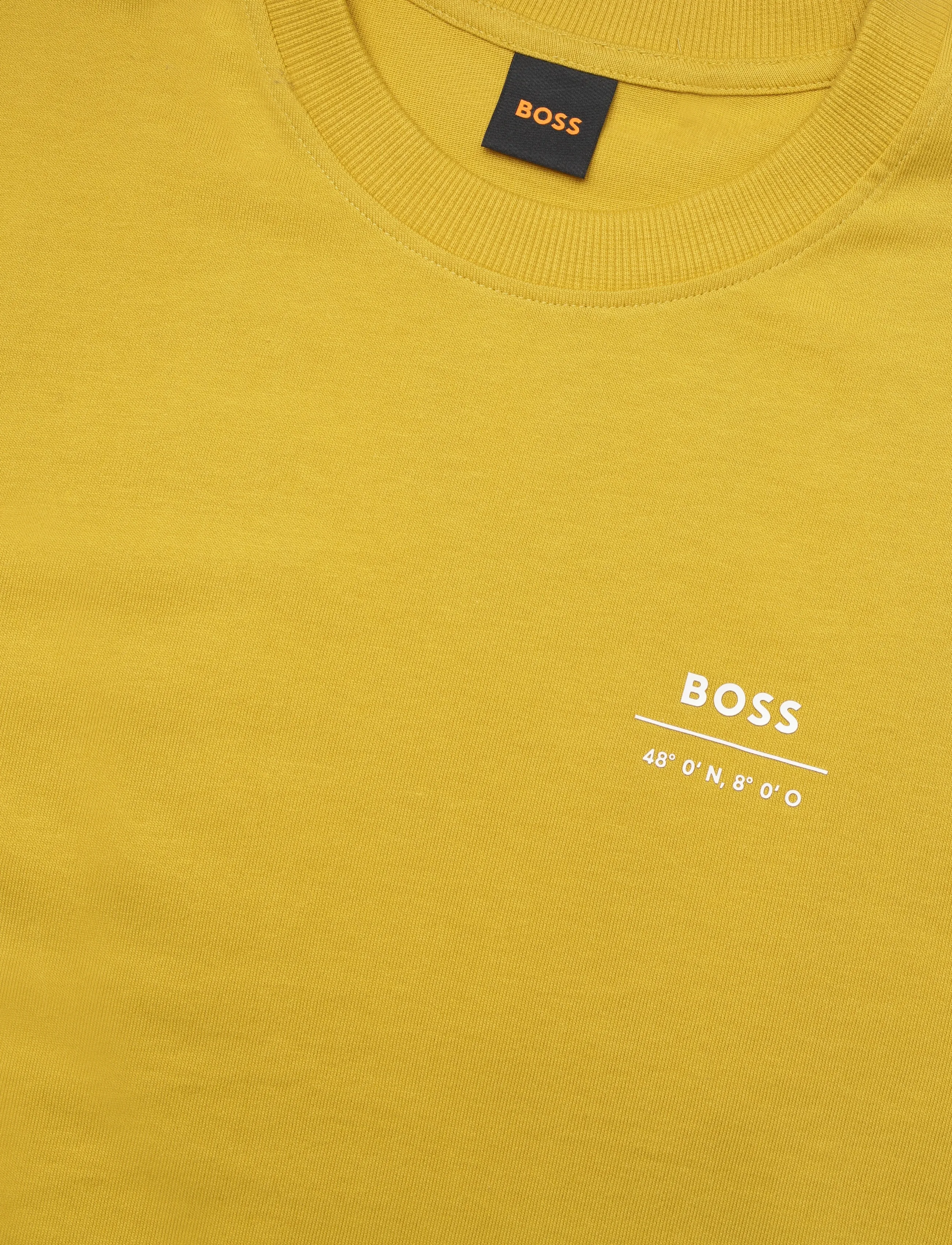 BOSS - Te_BossClub - kortærmede t-shirts - medium yellow - 2