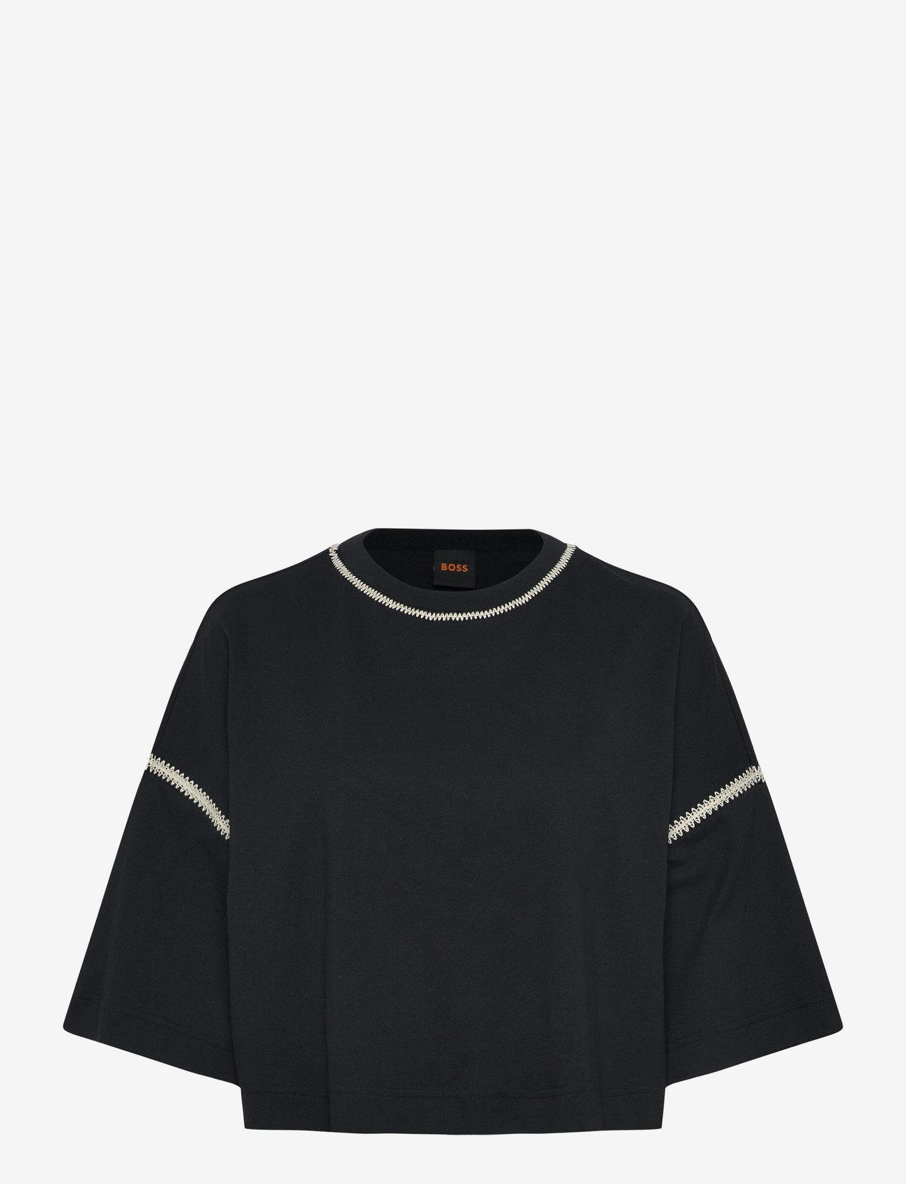 BOSS - C_Ecrochet - crop tops - black - 0
