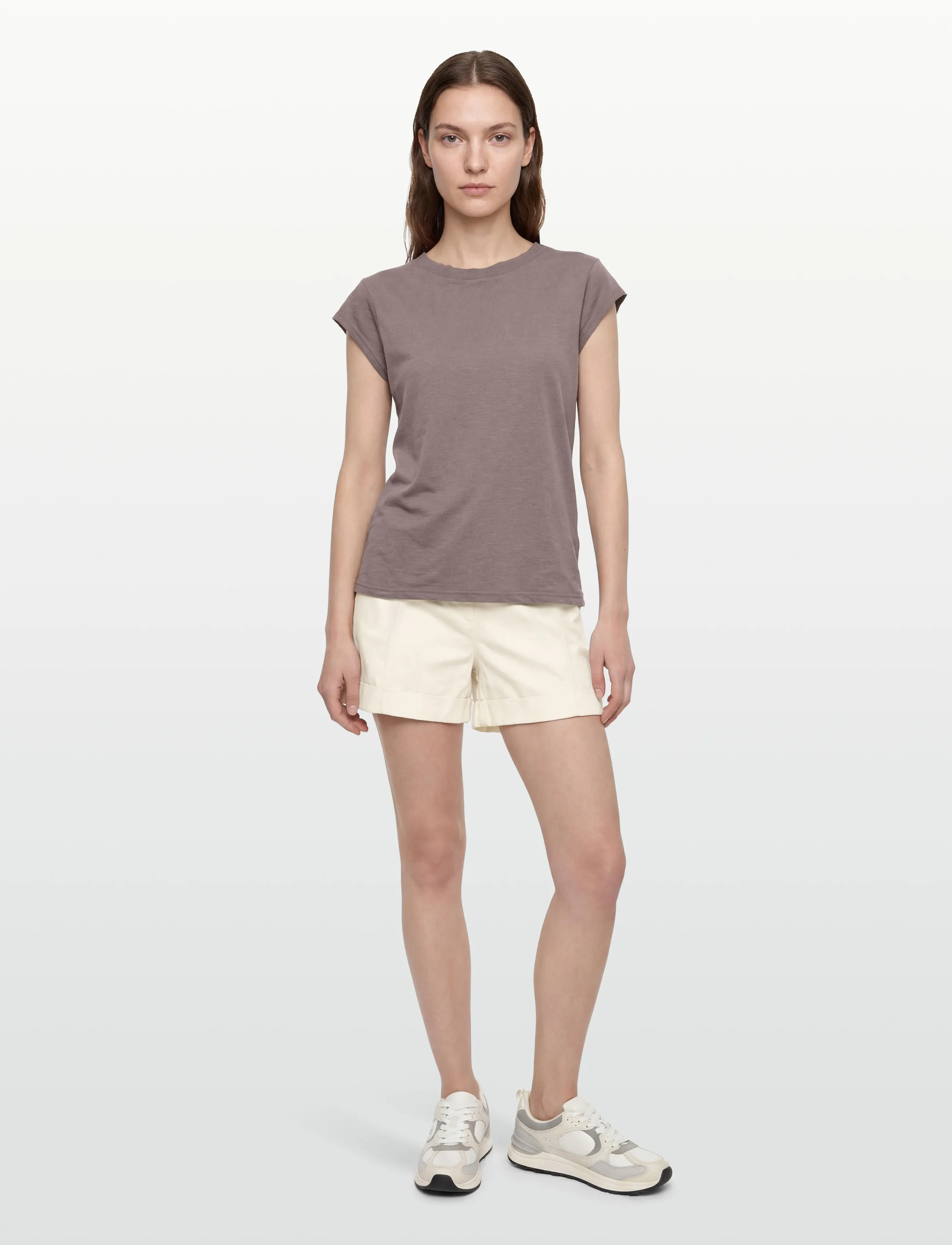 BOSS - C_Tanessa-D - casual shorts - open white - 0