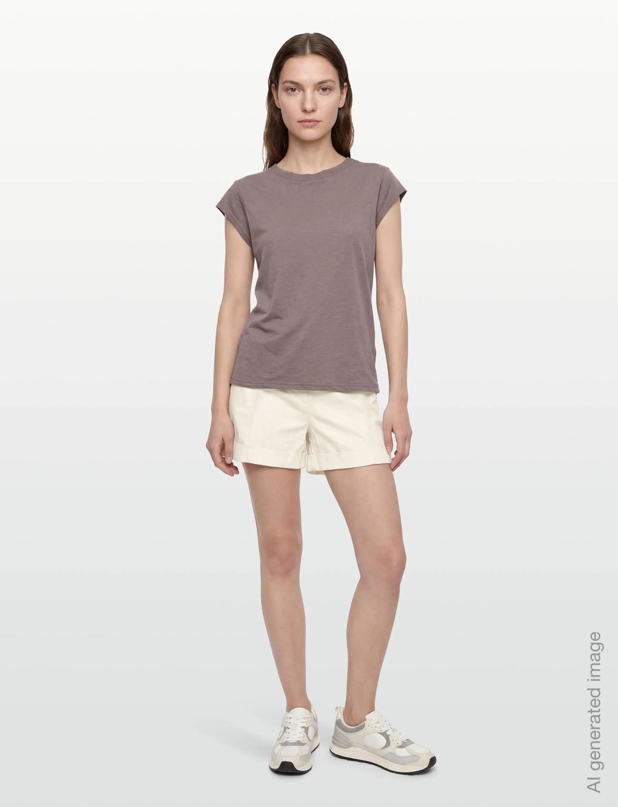 BOSS - C_Tanessa-D - freizeitshorts - open white - 0
