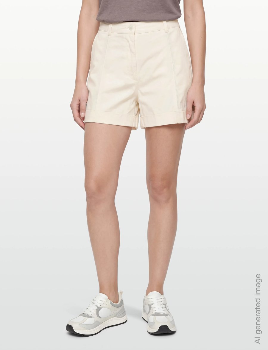 BOSS - C_Tanessa-D - freizeitshorts - open white - 3