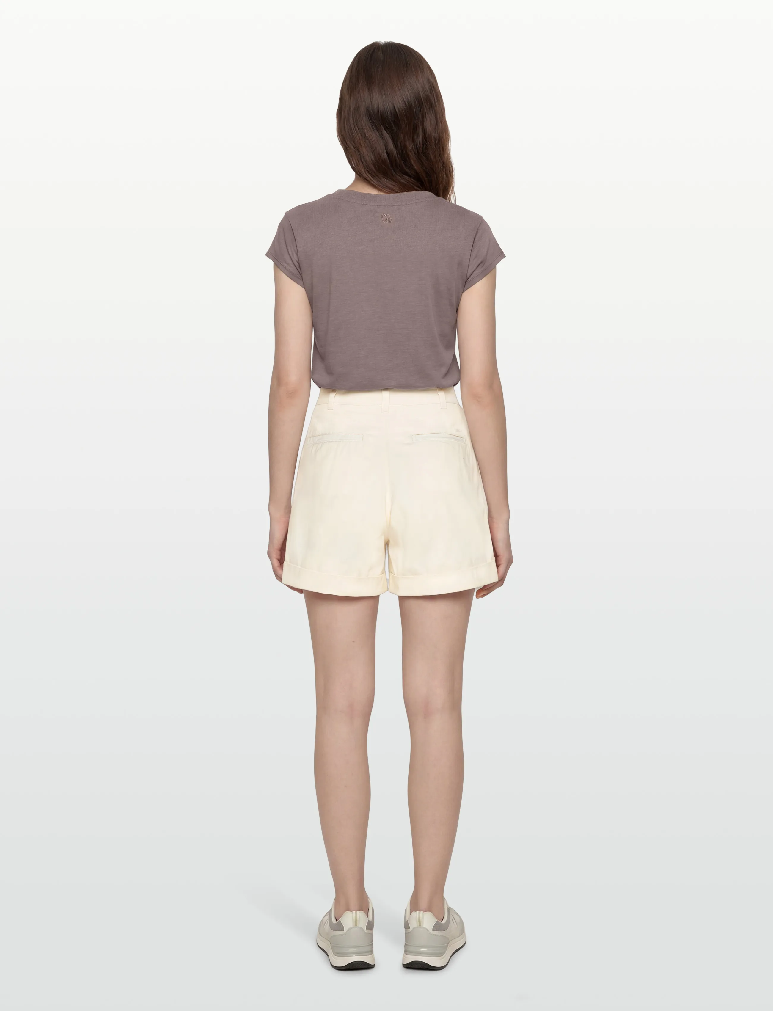 BOSS - C_Tanessa-D - casual shorts - open white - 4