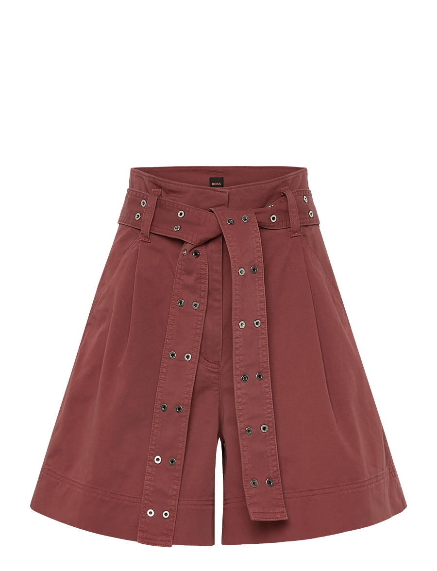 BOSS - C_Tulina-D - freizeitshorts - dark red - 1