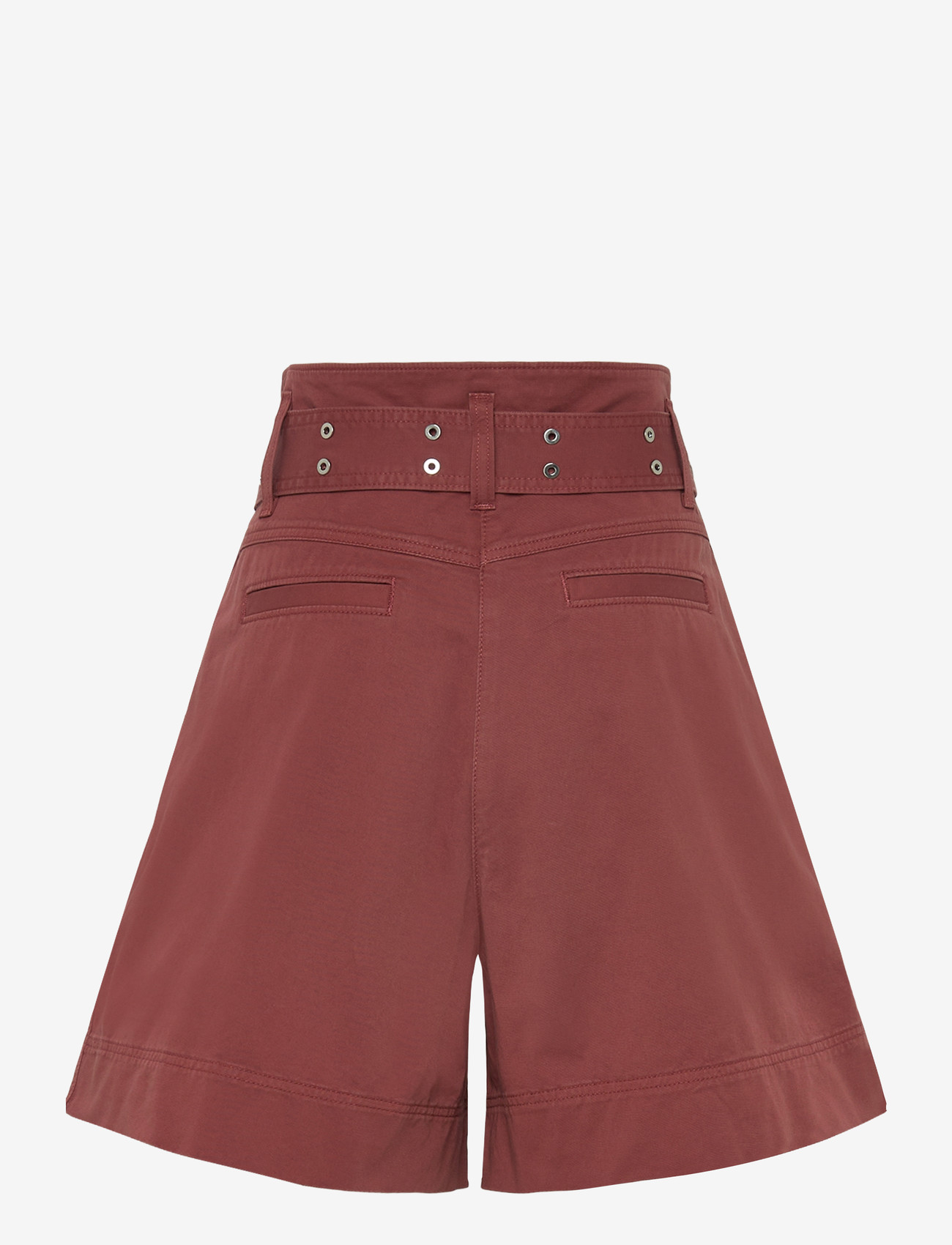 BOSS - C_Tulina-D - casual shorts - dark red - 1