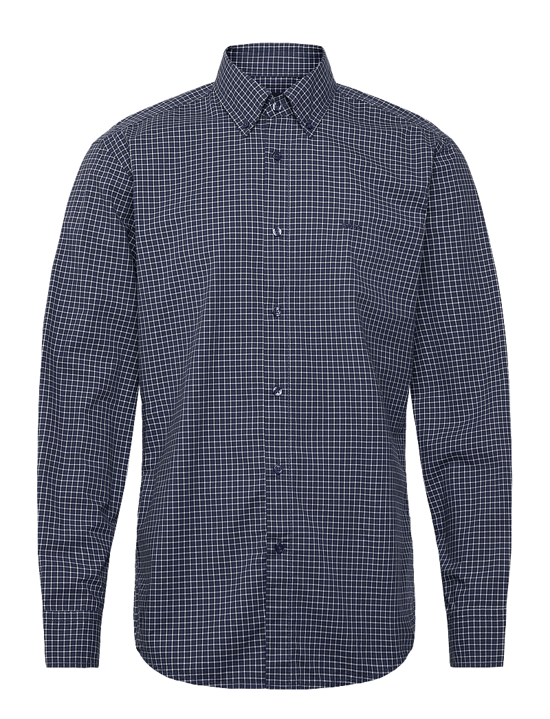 BOSS - Ricoplus_M - checkered shirts - dark blue - 0