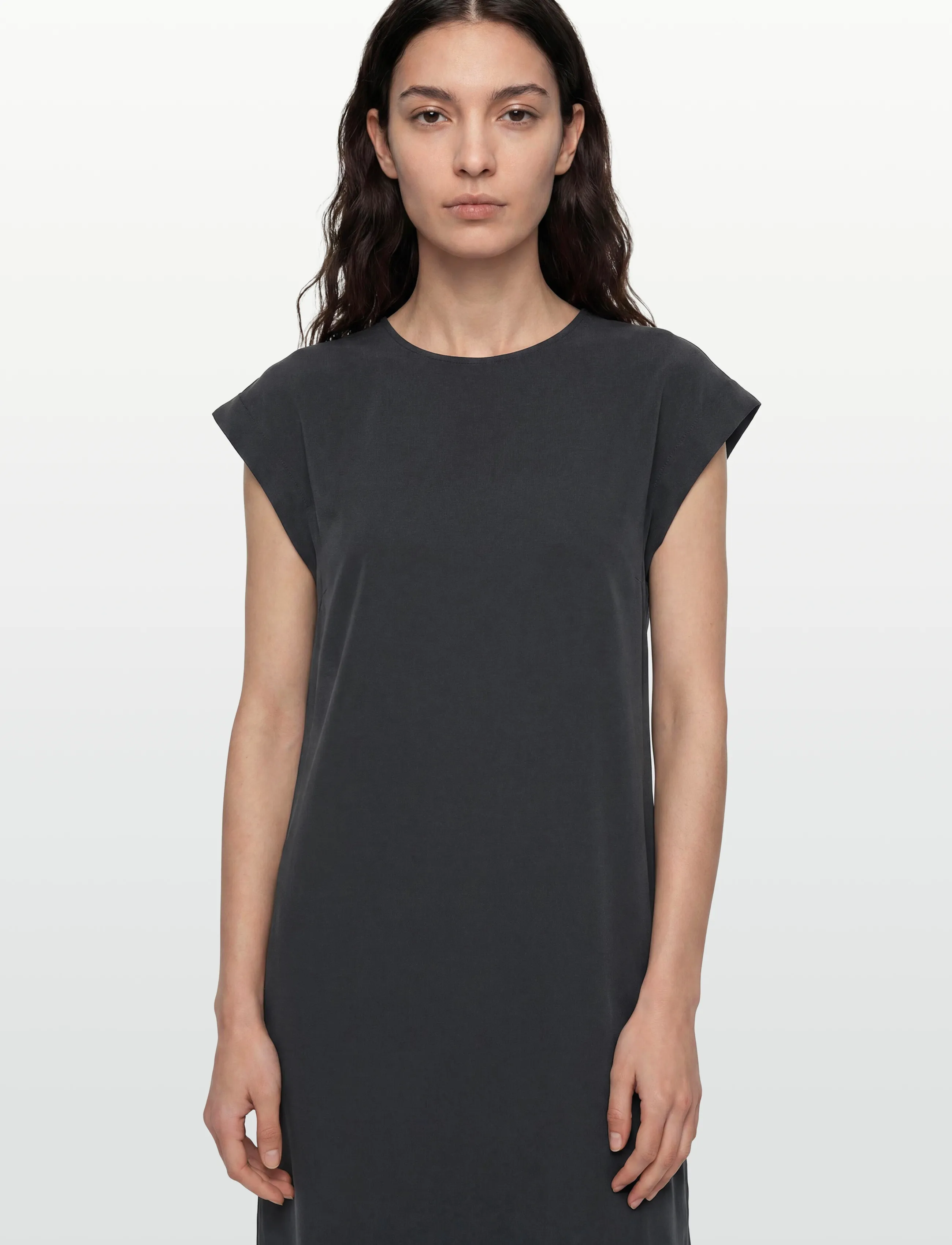 BOSS - C_Endra - t-shirtklänningar - black - 3