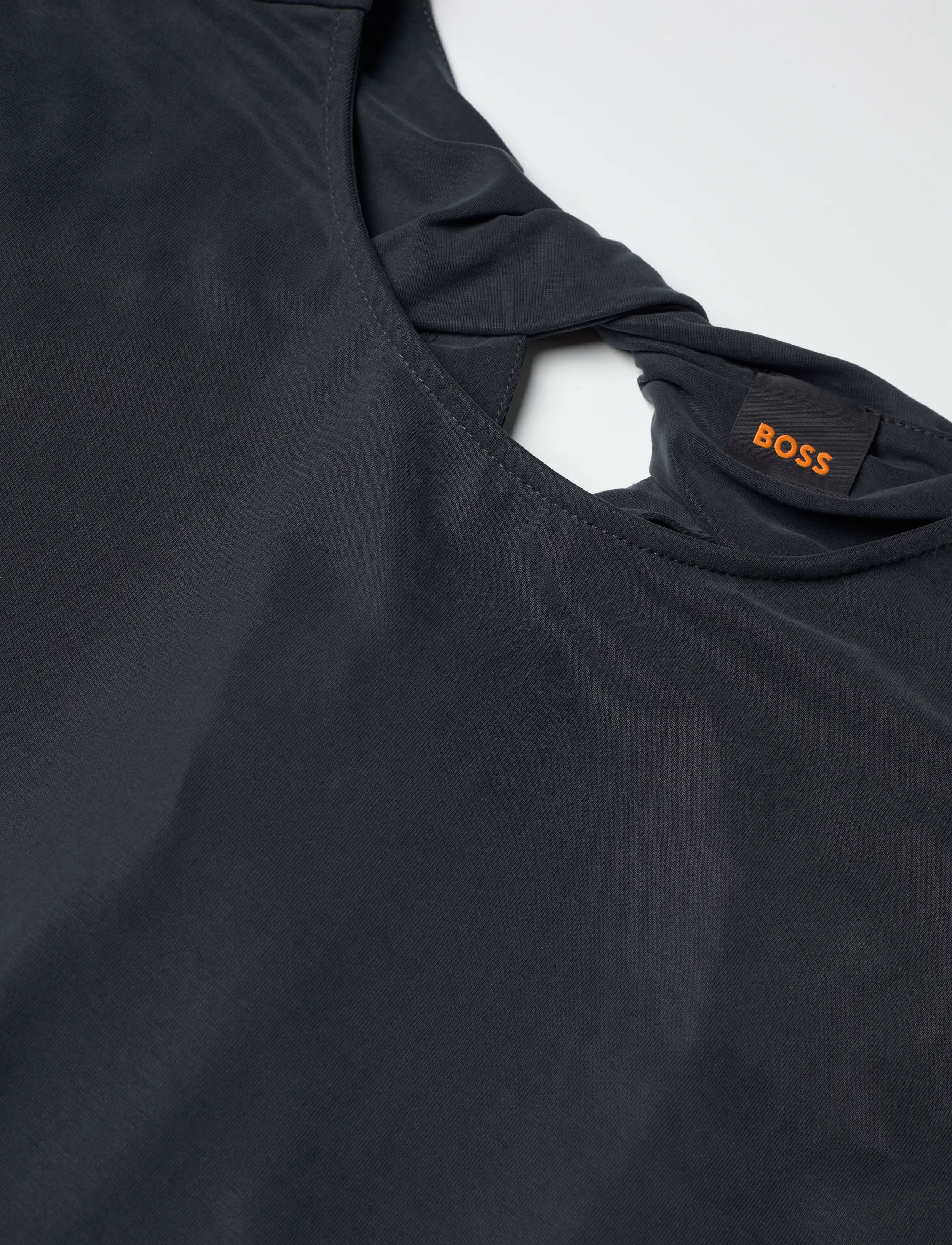 BOSS - C_Endra - t-shirtklänningar - black - 5