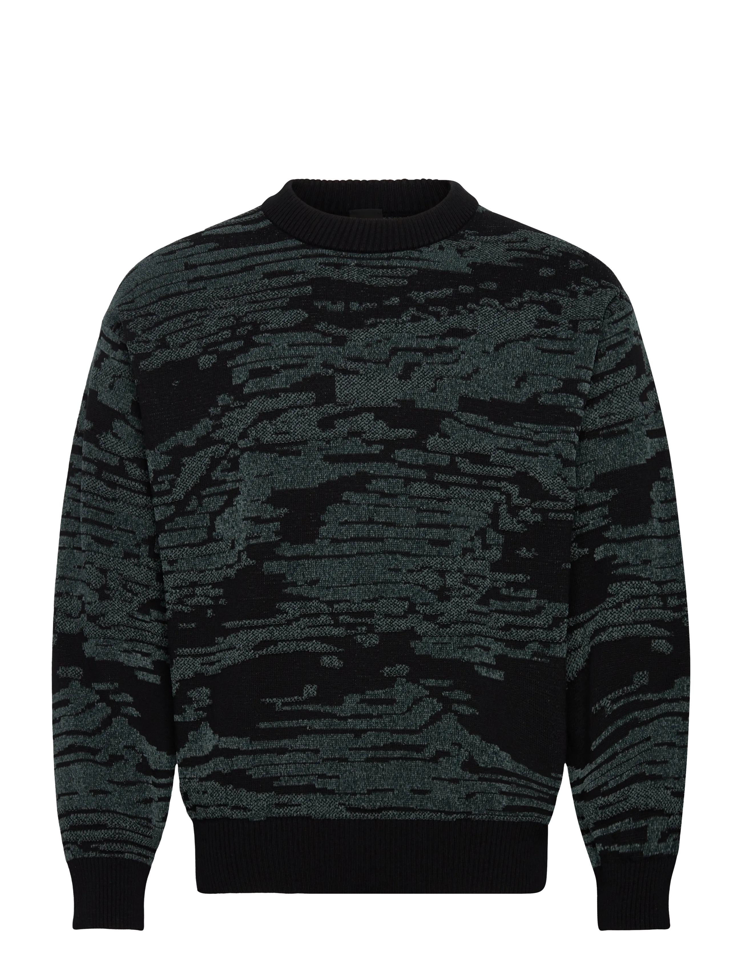 BOSS Andscape - Rundhals - BLACK / black