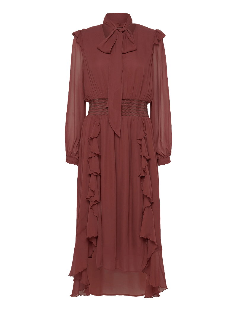 BOSS - C_Domingue - midikleider - dark red - 1