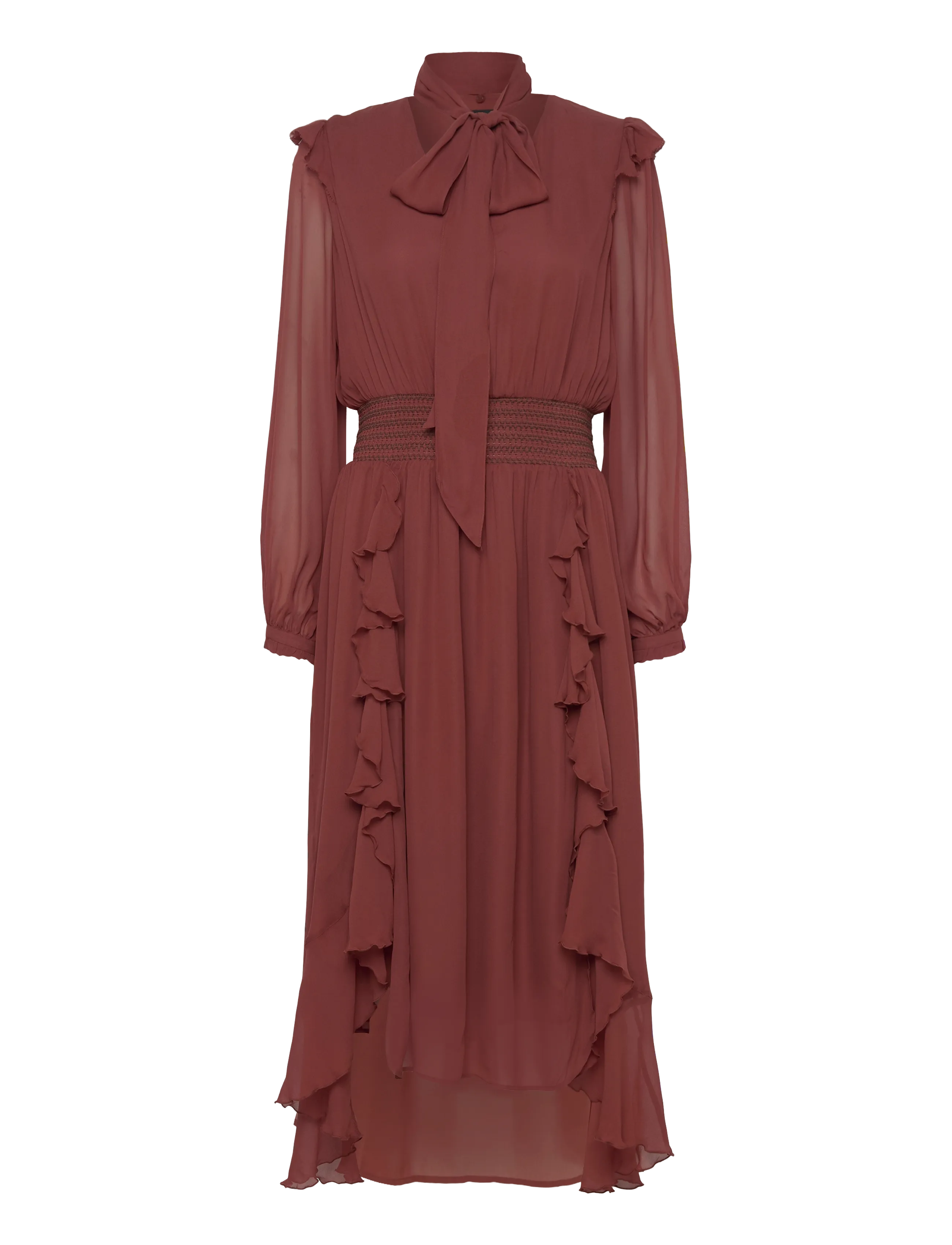 BOSS C_Domingue - Kjoler - DARK RED / burgundy