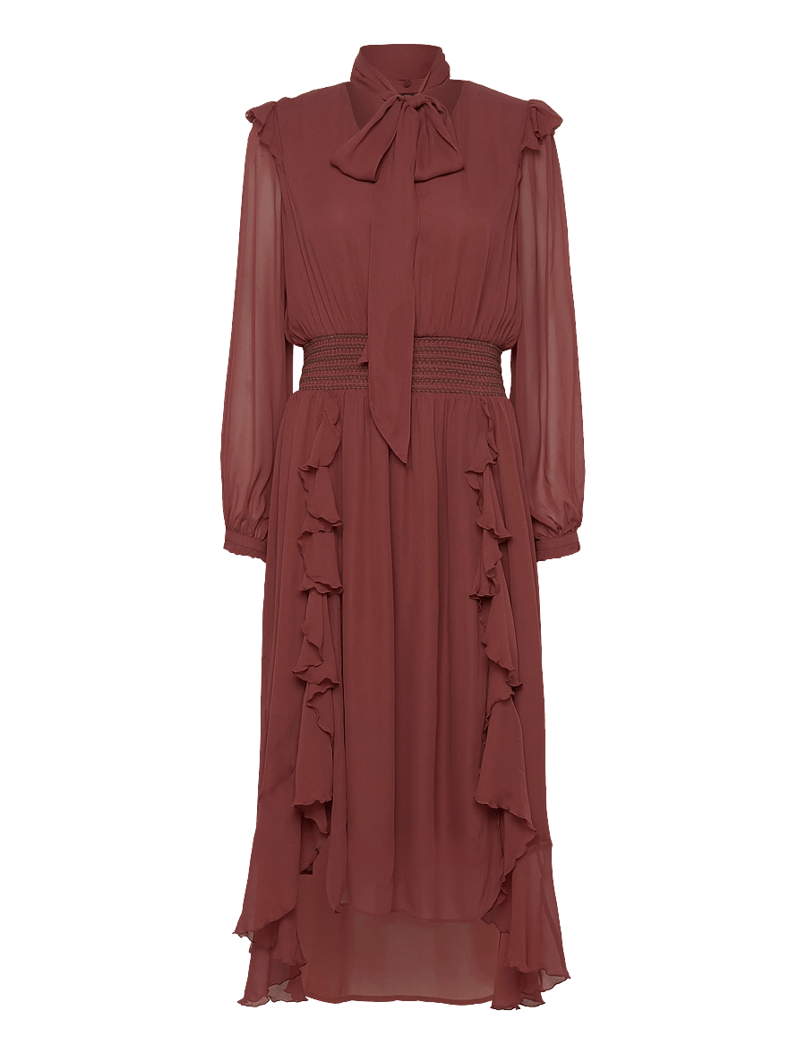 BOSS - C_Domingue - midikleider - dark red - 1