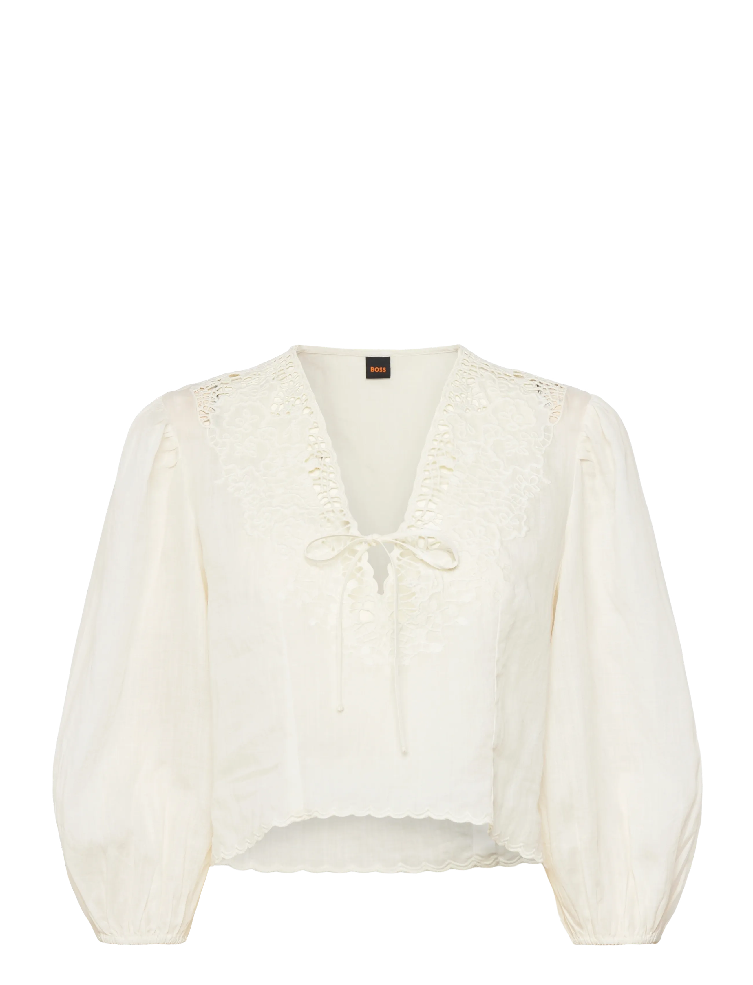 BOSS C_Briketta - Bluser - OPEN WHITE / cream