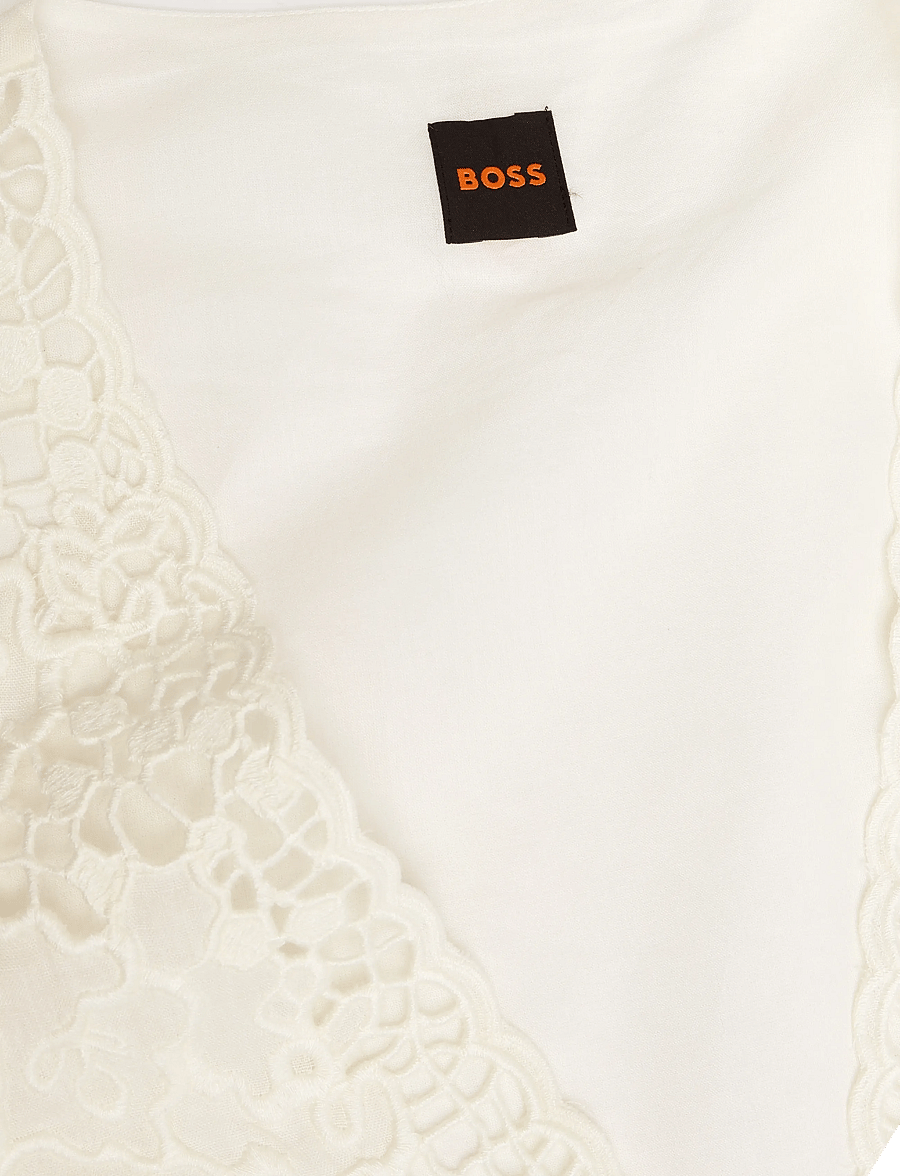 BOSS - C_Irika - Ærmeløse bluser - open white - 2