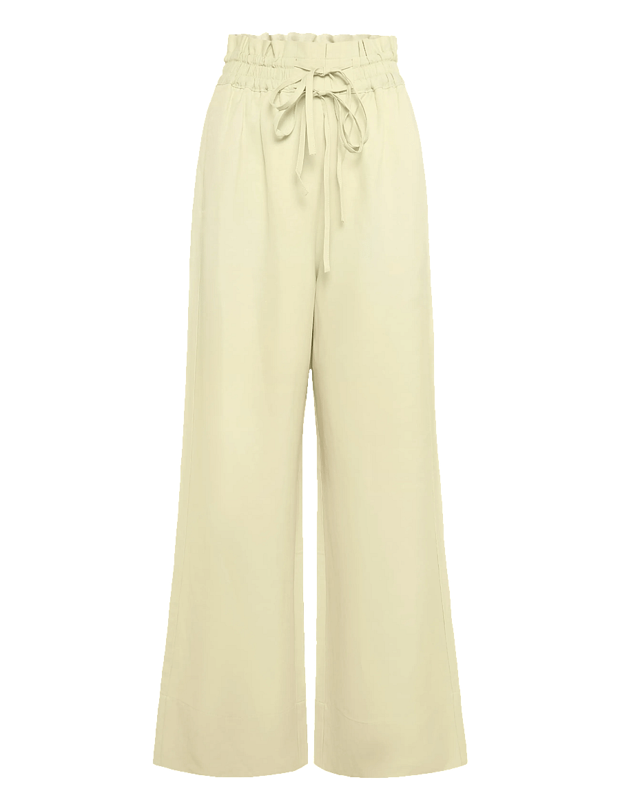 BOSS - C_Tacola - leinenhosen - open green - 0