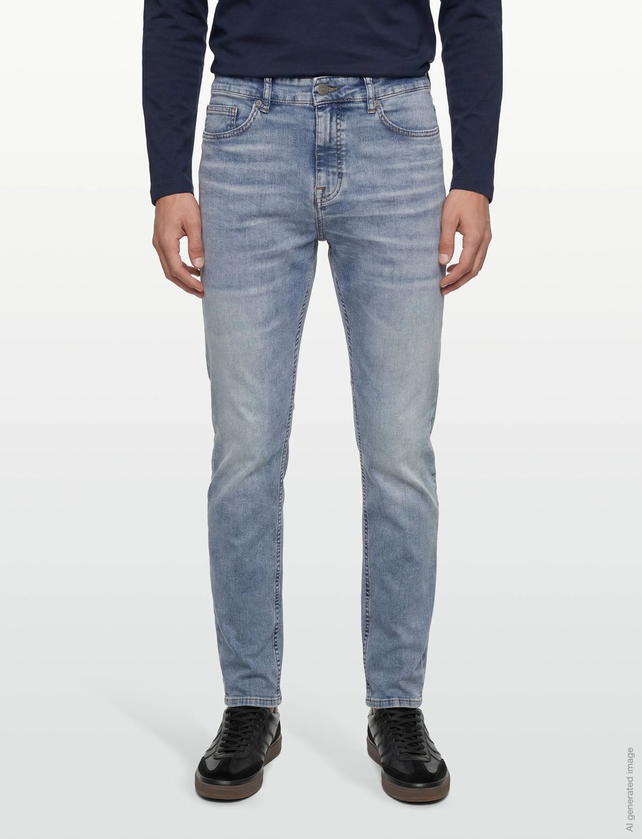 BOSS - DELAWARE BO - regular jeans - turquoise/aqua - 3