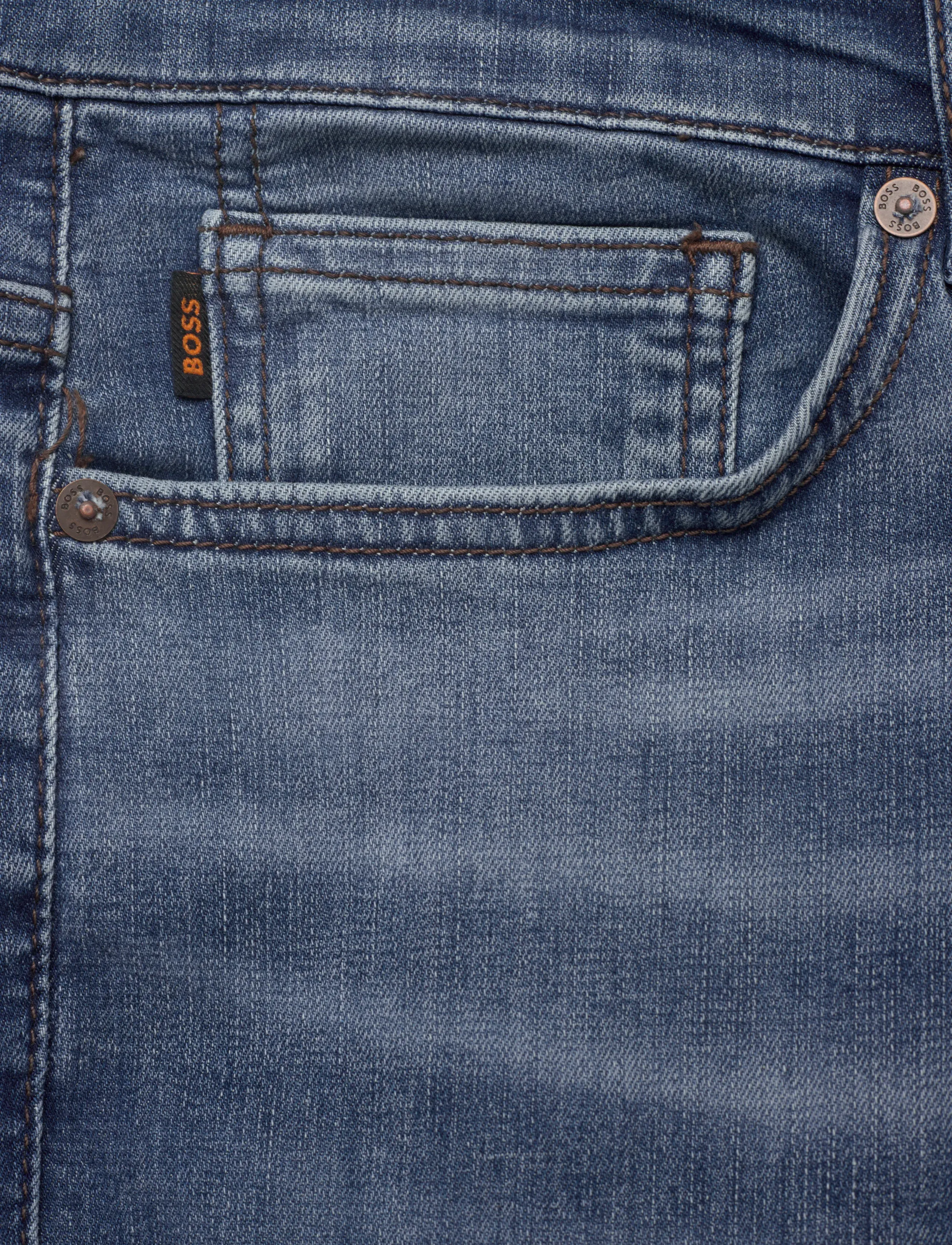 BOSS - DELAWARE BO - hosen & jeans - medium blue - 5
