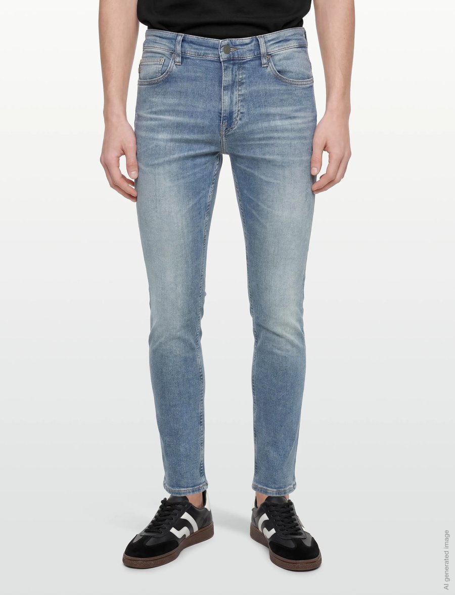 BOSS - DELAWARE BO - slim fit jeans - navy - 3