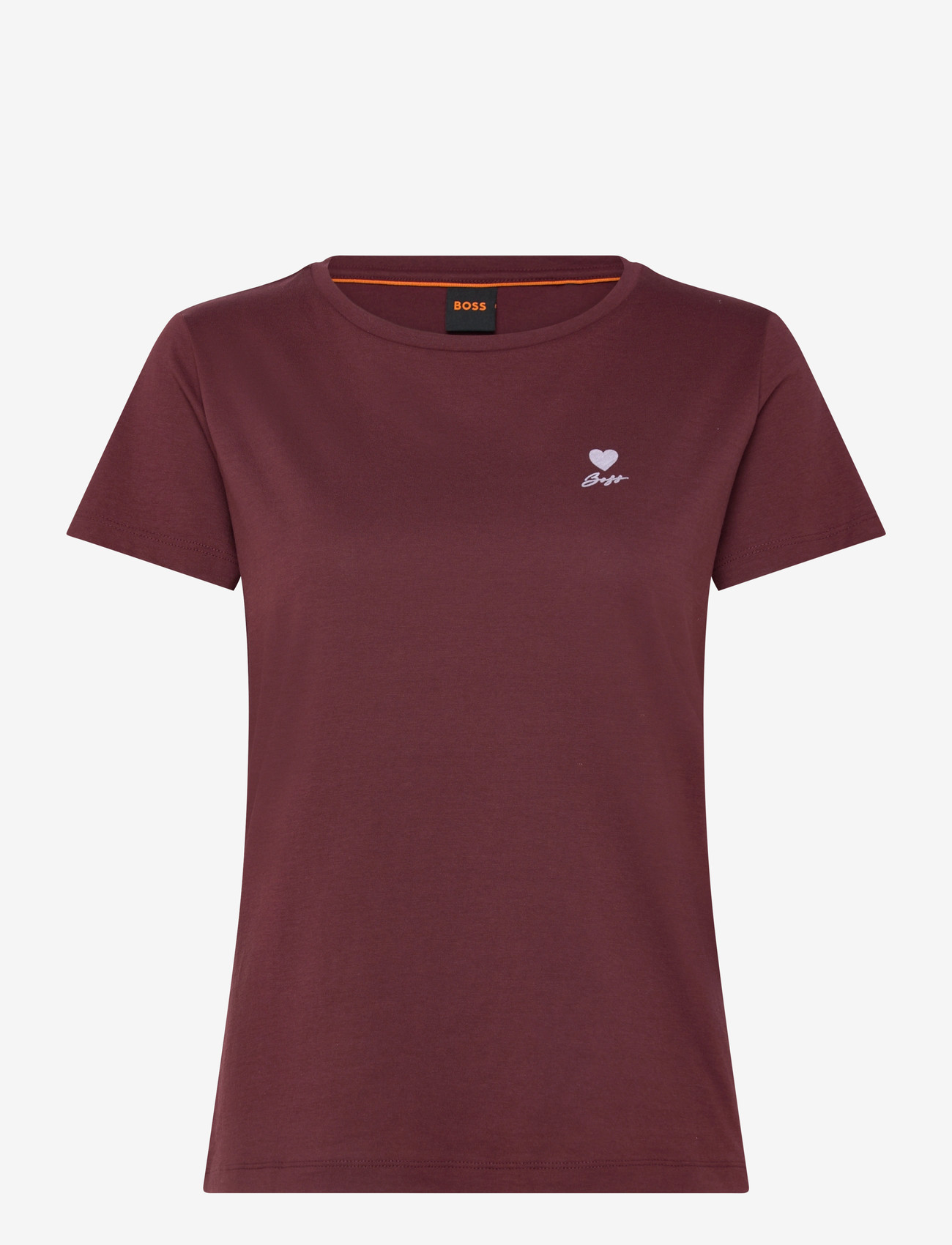 BOSS - C_Elove_1 - t-shirts - dark brown - 1