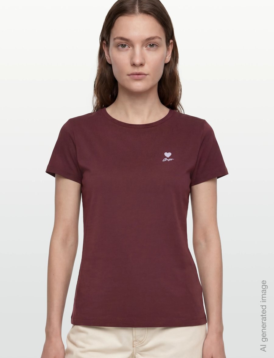 BOSS - C_Elove_1 - t-shirts - dark brown - 3