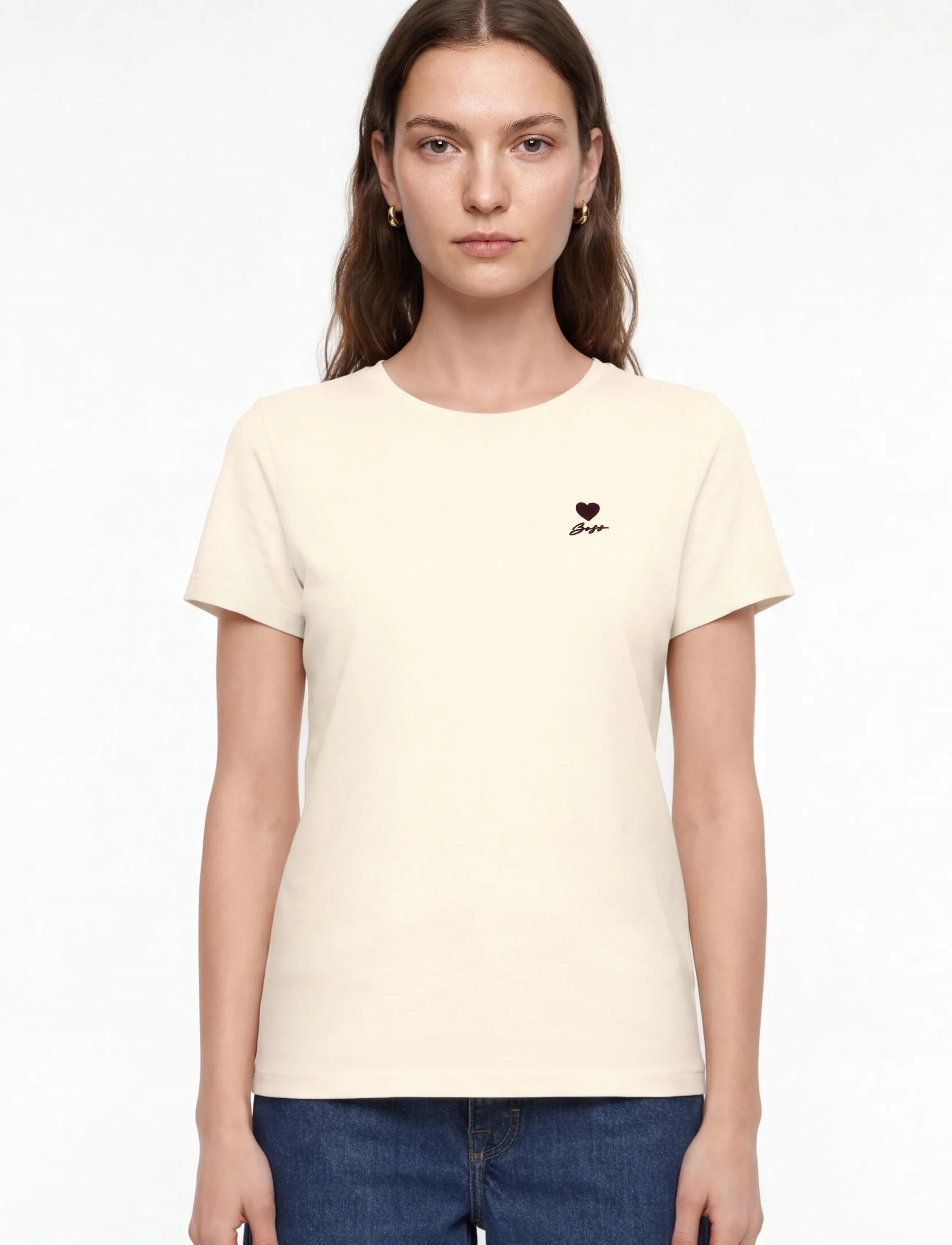 BOSS - C_Elove_1 - t-shirts - open white - 3