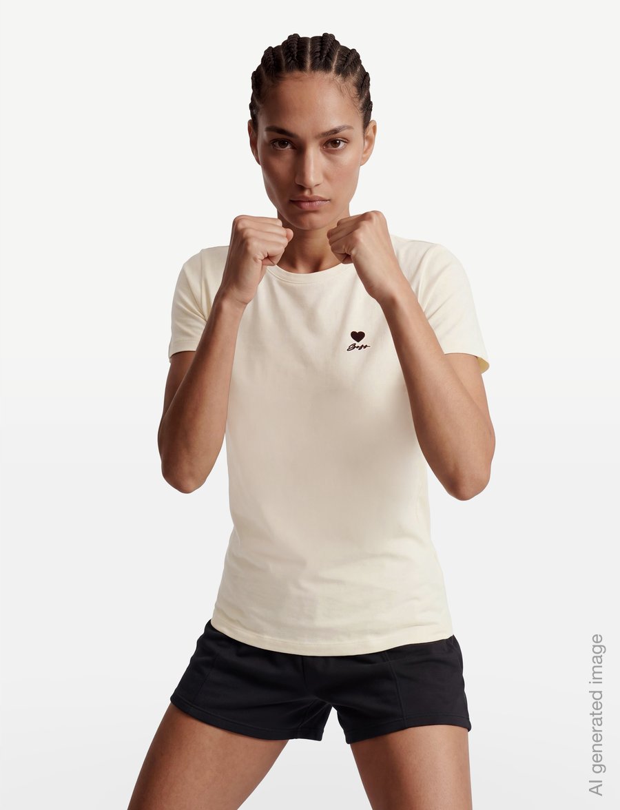 BOSS - C_Elove_1 - t-shirts - open white - 3