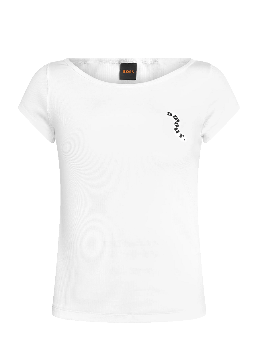 BOSS - C_Etine - t-shirts - natural - 0
