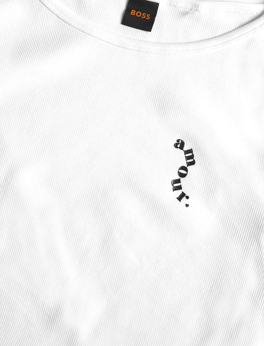 BOSS - C_Etine - t-shirts - natural - 2
