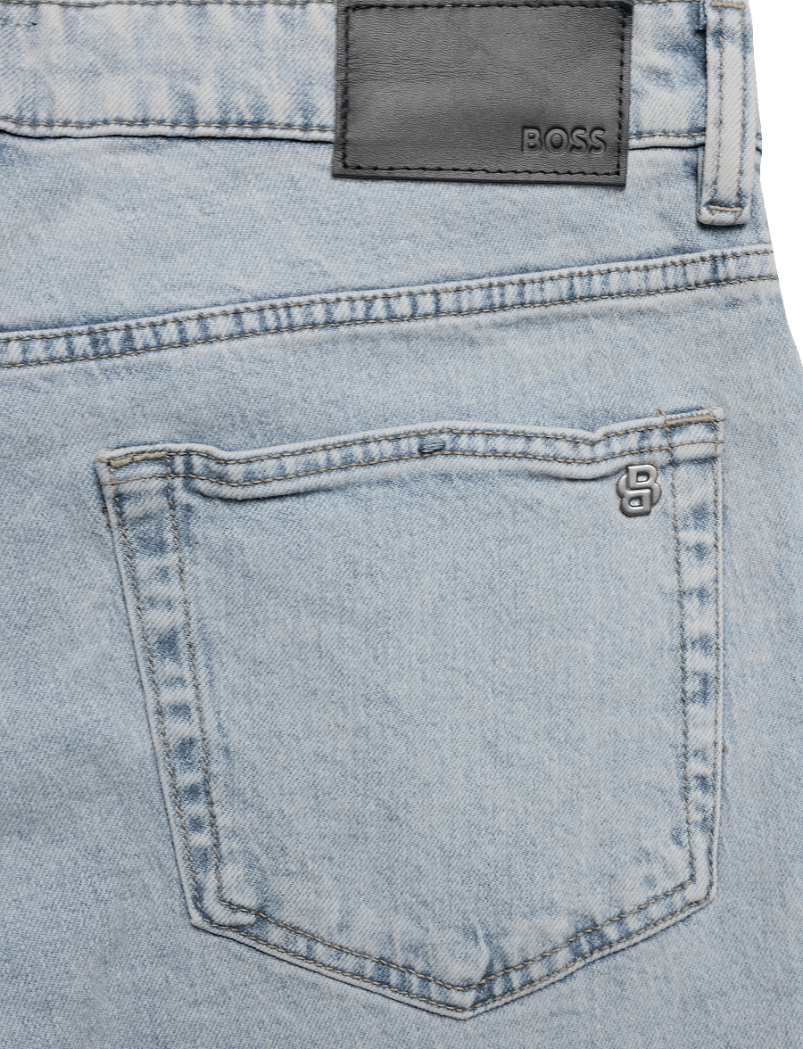 BOSS - ARLO_Cropped BO - normale jeans - light/pastel blue - 4