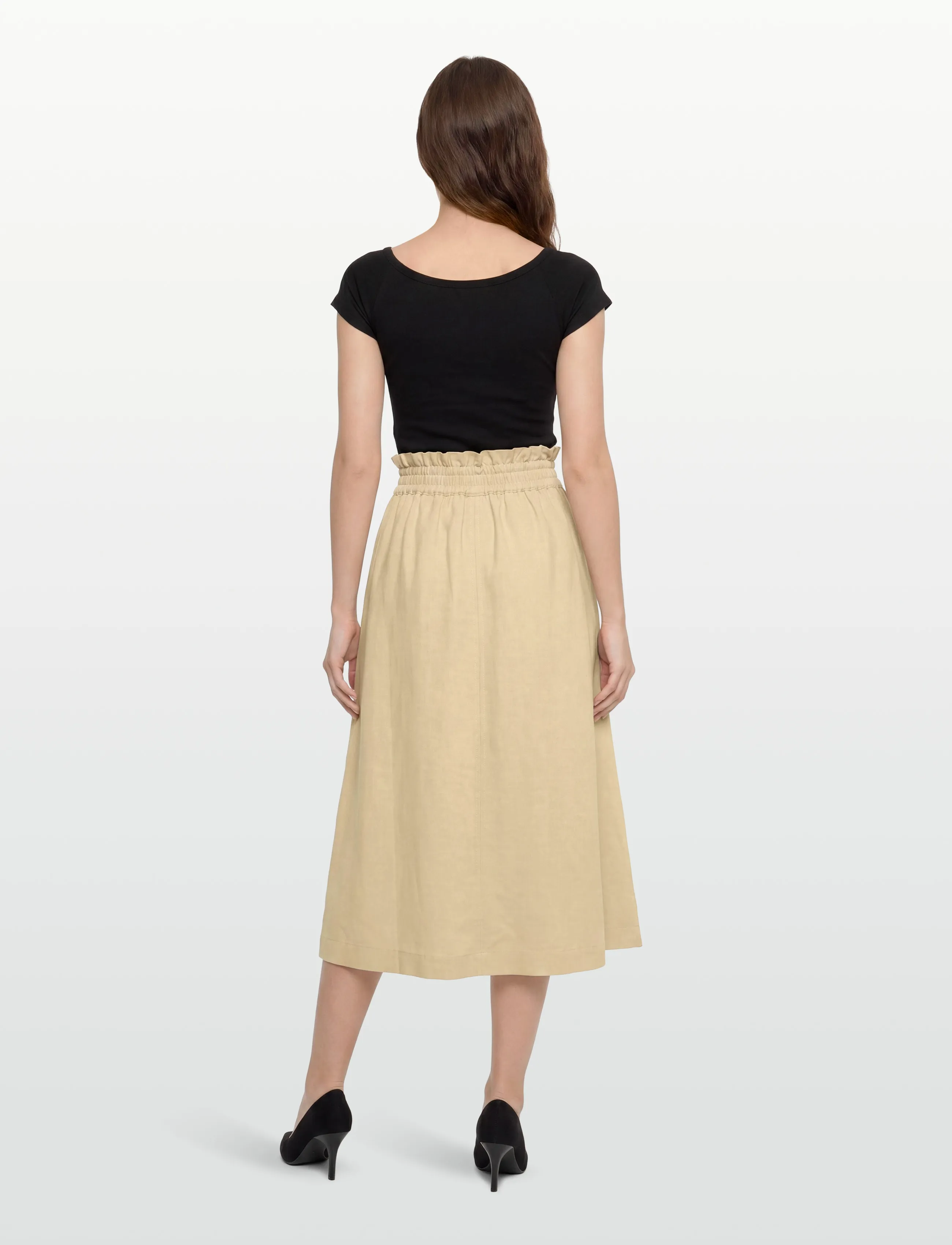 BOSS - C_Vakola - midiseelikud - open beige - 4