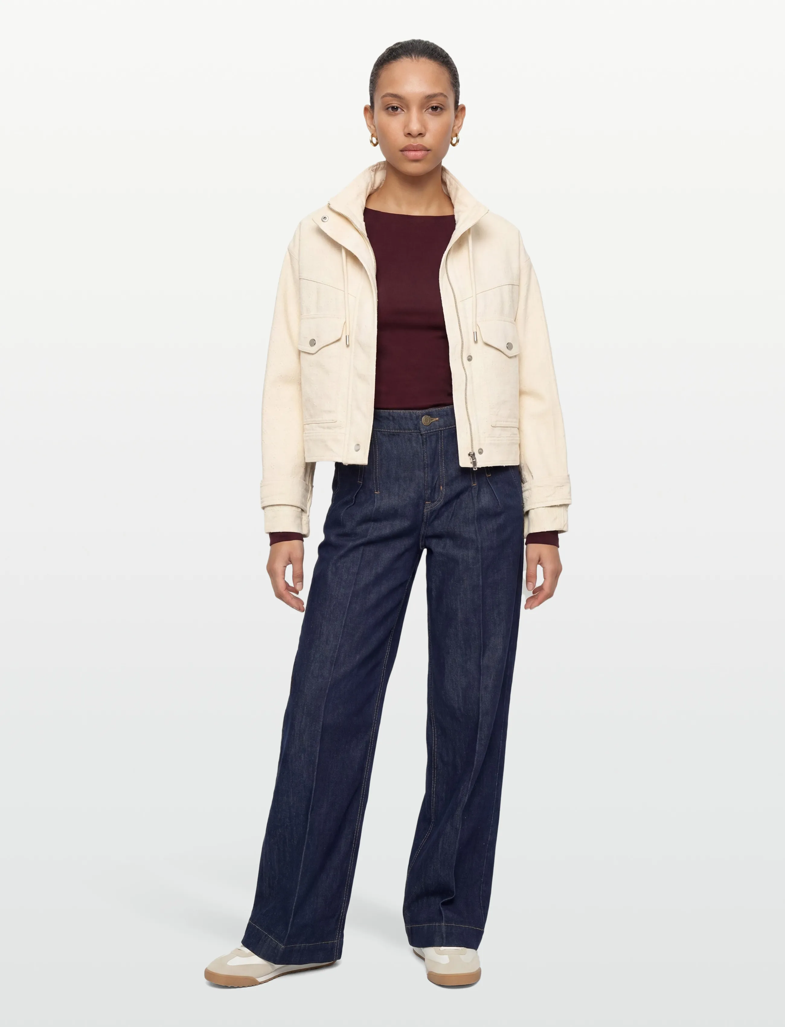 BOSS C_Jaradero-D - Aanbiedingen - OPEN WHITE / cream