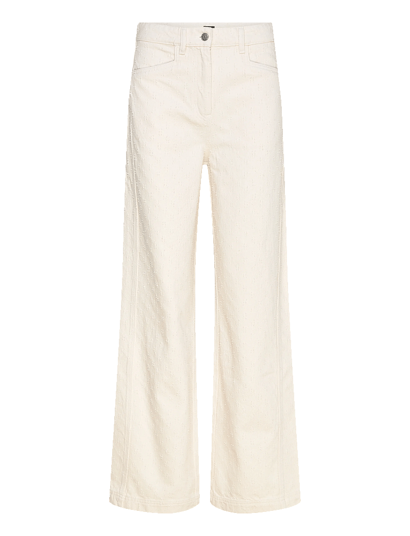 BOSS - C_TMarlina1-D - hosen mit weitem bein - open white - 1